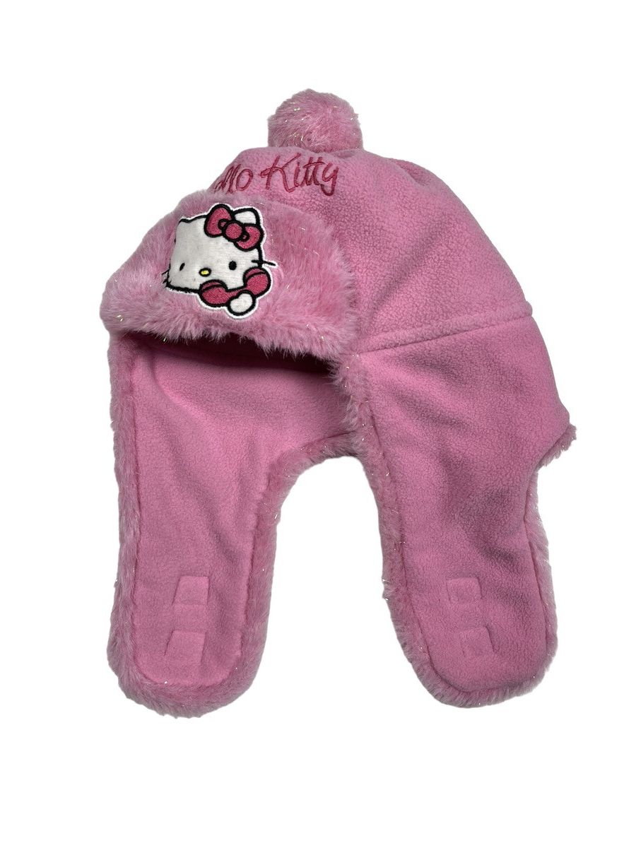 Cartoon Network Hello Kitty y2k Cute Earflap Hat Brighting Size ONE SIZE - 2 Thumbnail