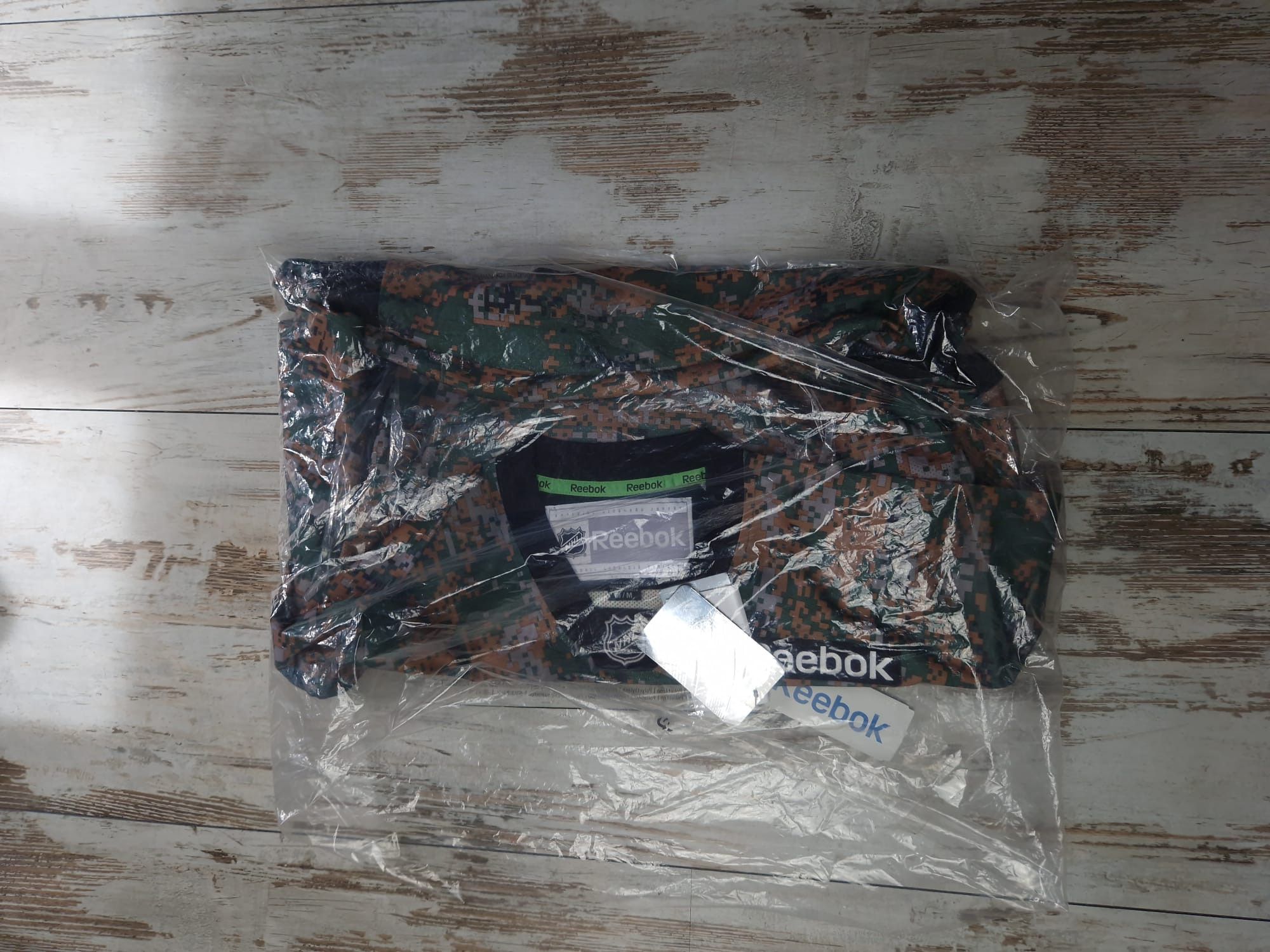 Minnesota Wild Camo Veterans Day Jersey Reebok 2016 NHL