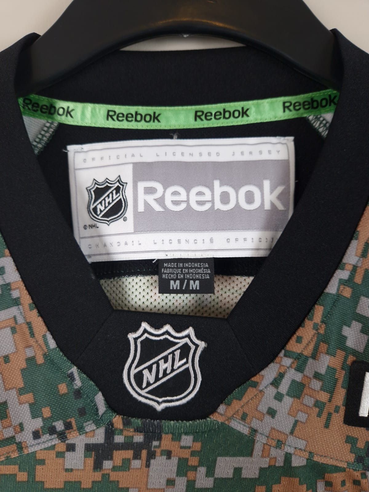 Minnesota Wild Camo Veterans Day Jersey Reebok 2016 NHL