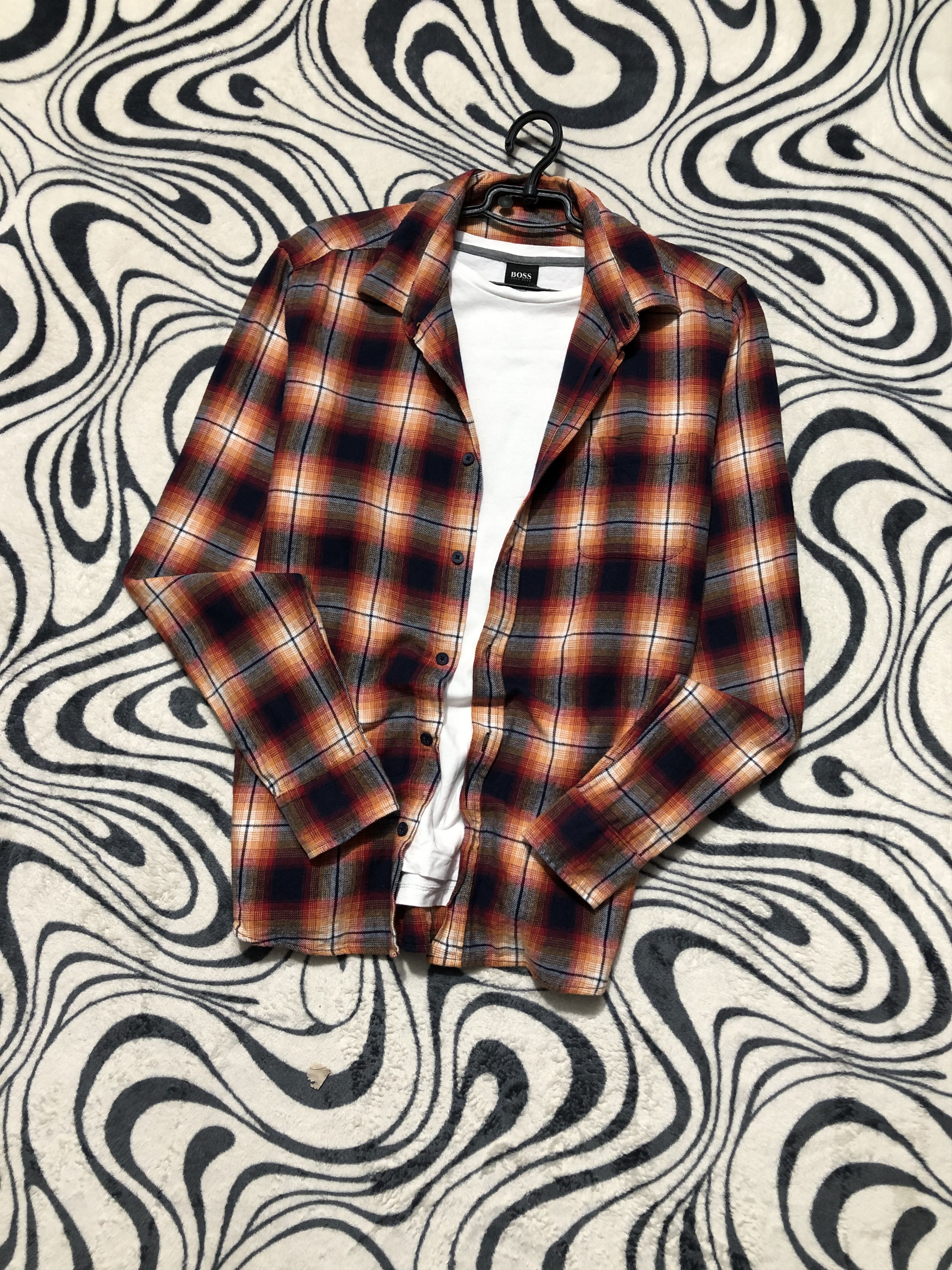 Flannel × Vintage Vintage Flannel Plaid Shirt Travis style Size US L / EU 52-54 / 3 - 1 Thumbnail