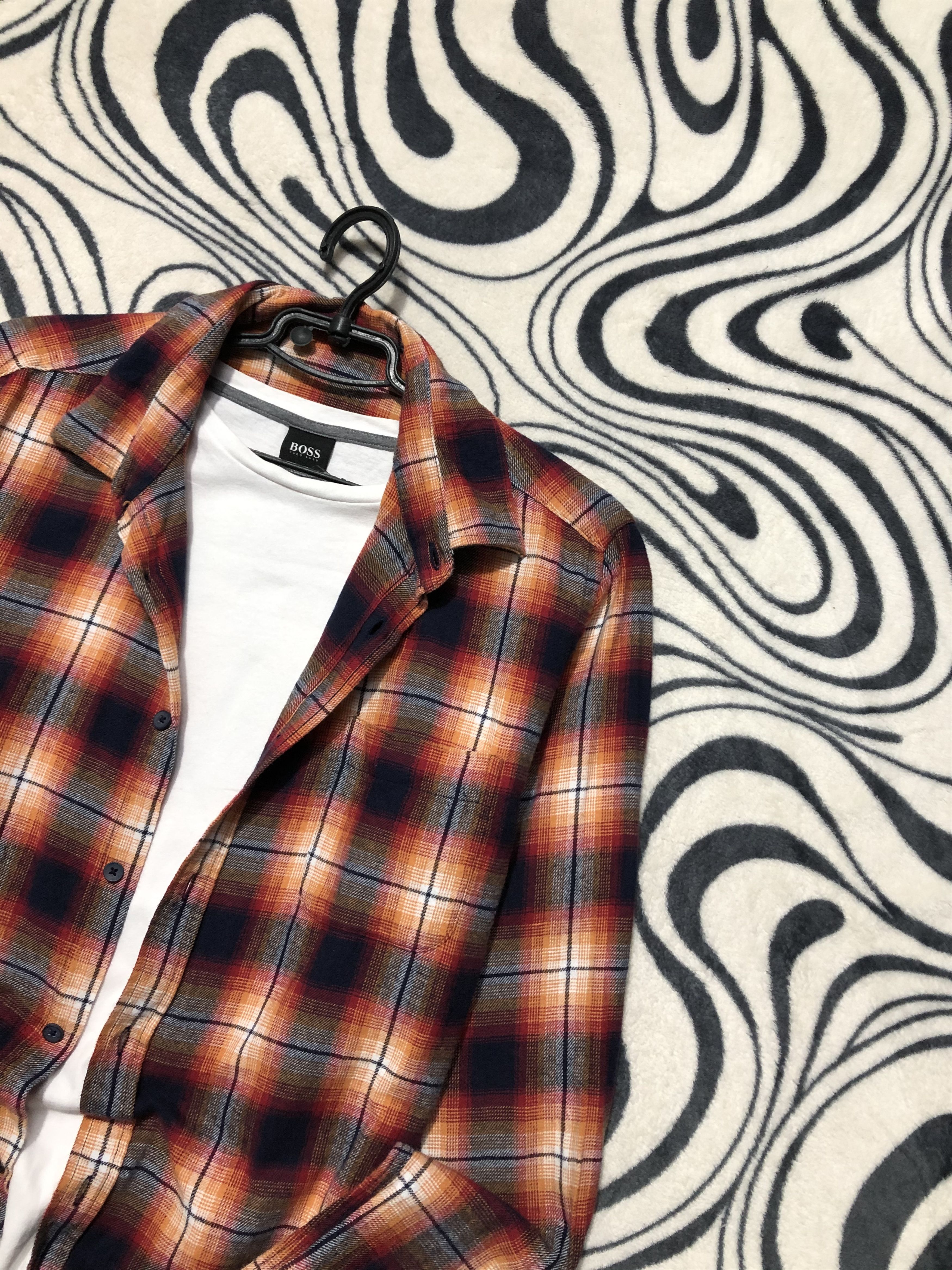 Flannel × Vintage Vintage Flannel Plaid Shirt Travis style Size US L / EU 52-54 / 3 - 2 Thumbnail