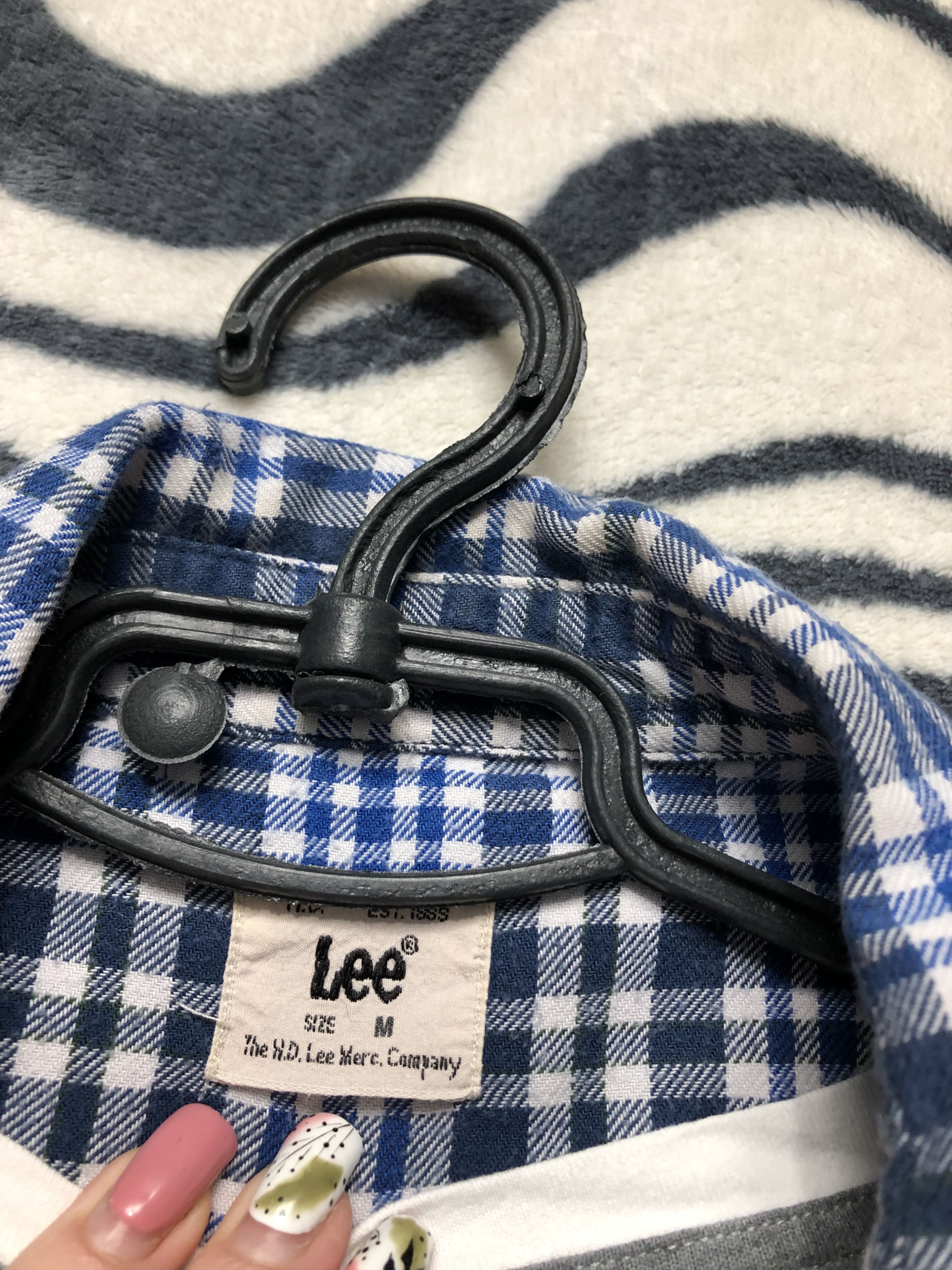 Flannel Lee Vintage Flannel Plaid Shirt Size US M / EU 48-50 / 2 - 4 Thumbnail