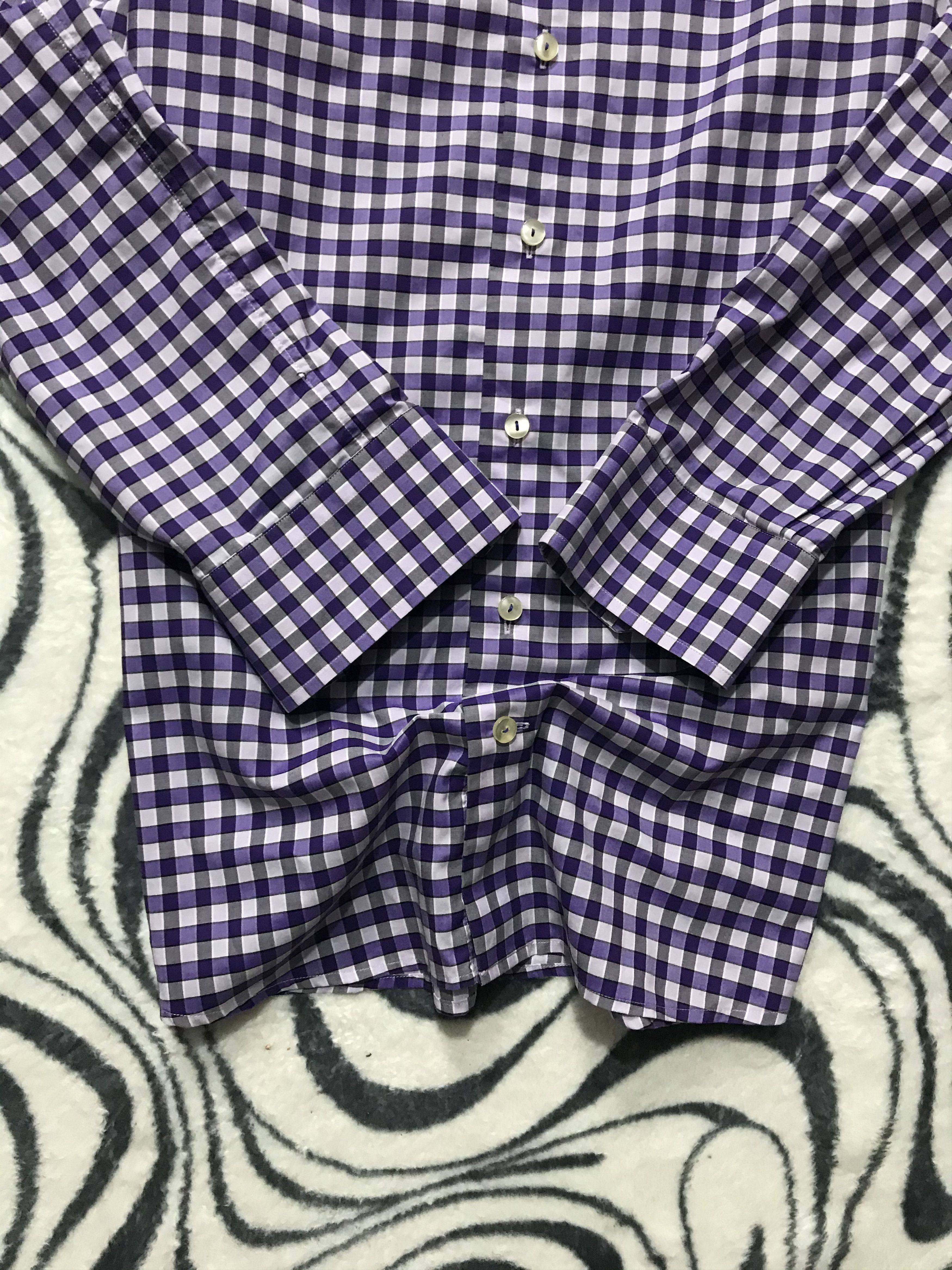 Eton Eton Mens Long Sleeve Shirt Size US M / EU 48-50 / 2 - 3 Thumbnail