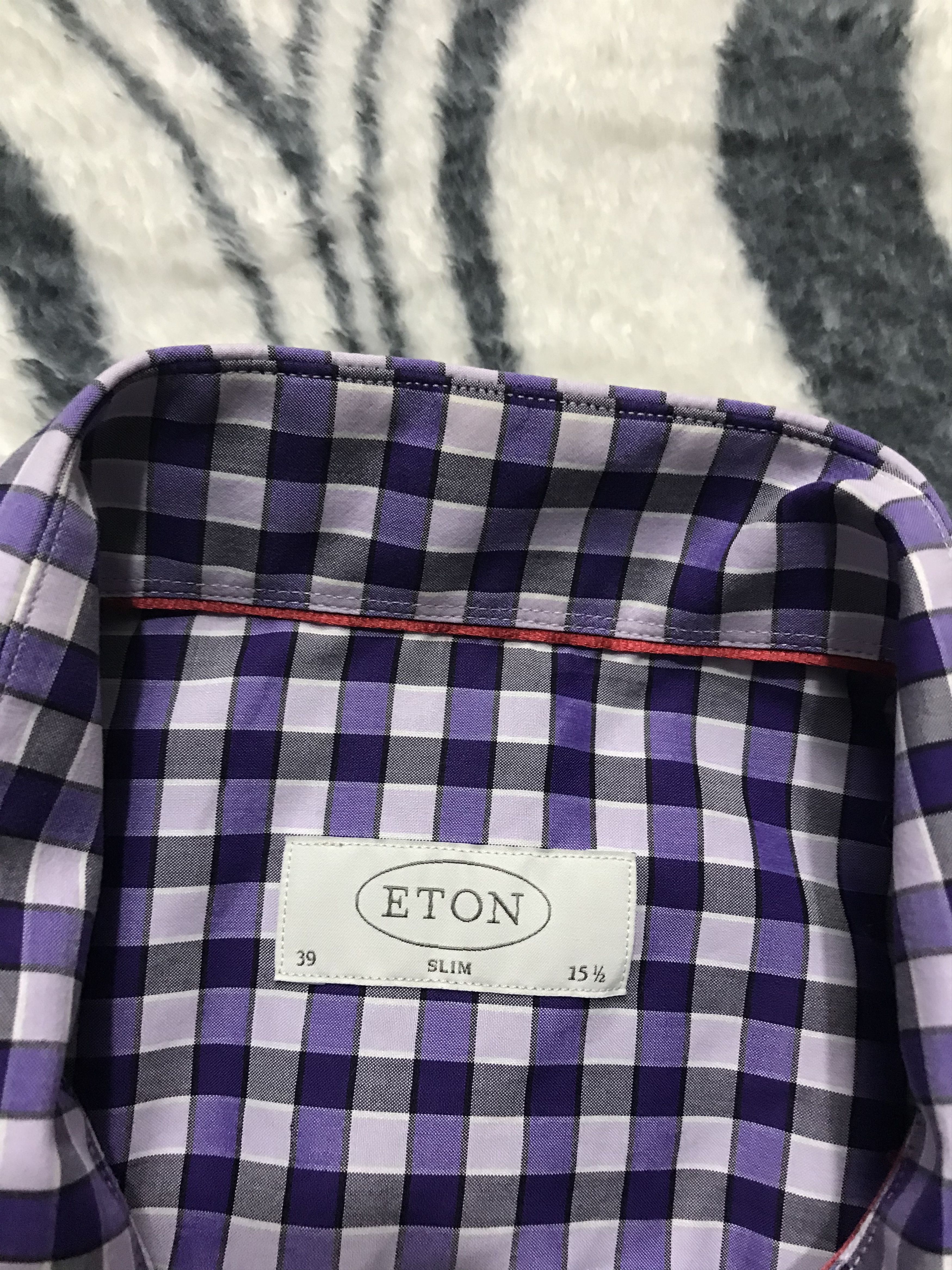 Eton Eton Mens Long Sleeve Shirt Size US M / EU 48-50 / 2 - 4 Thumbnail