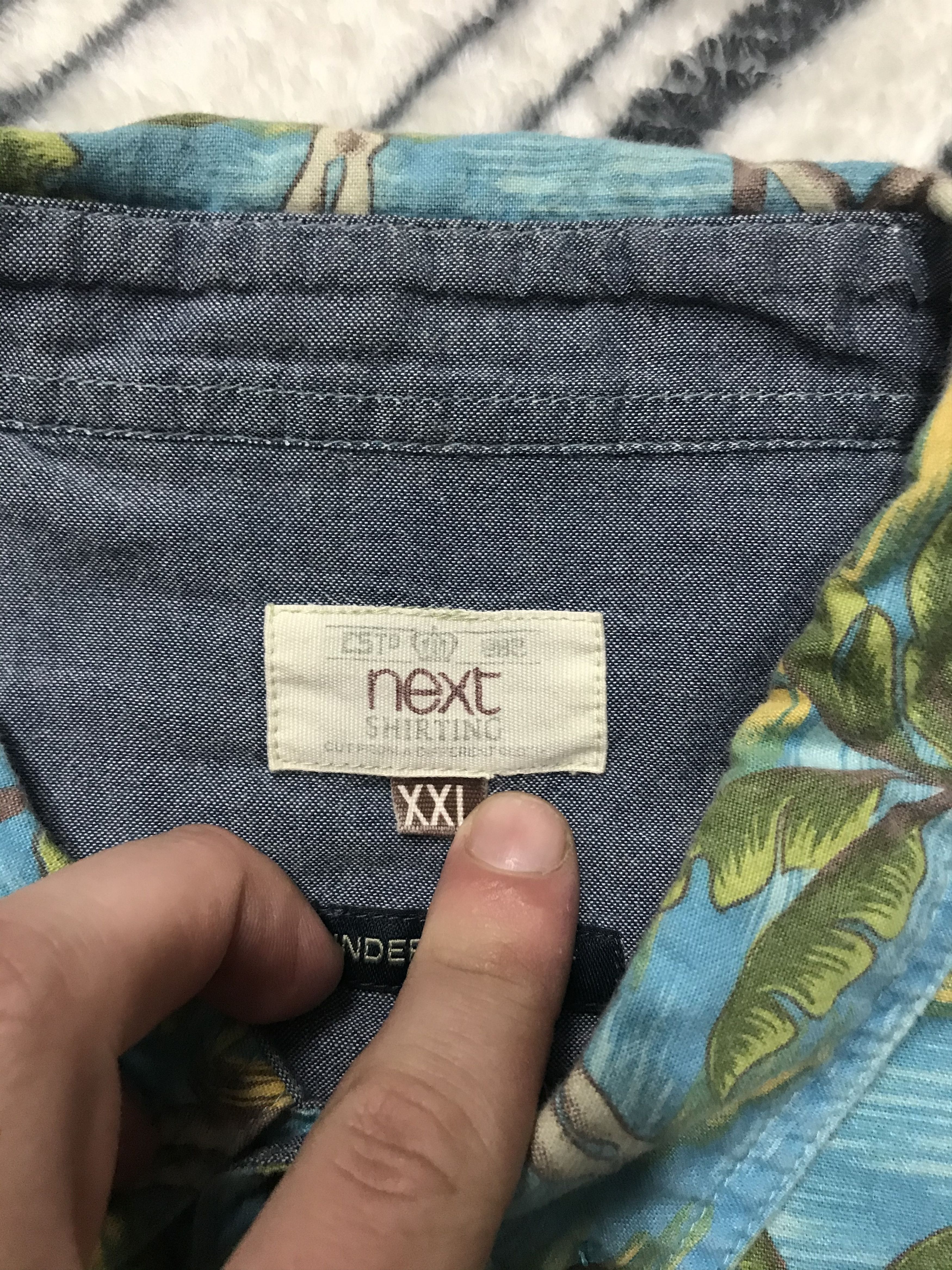 Vintage Vintage Hawaiian Shirt Full Printed Size US XL / EU 56 / 4 - 3 Thumbnail