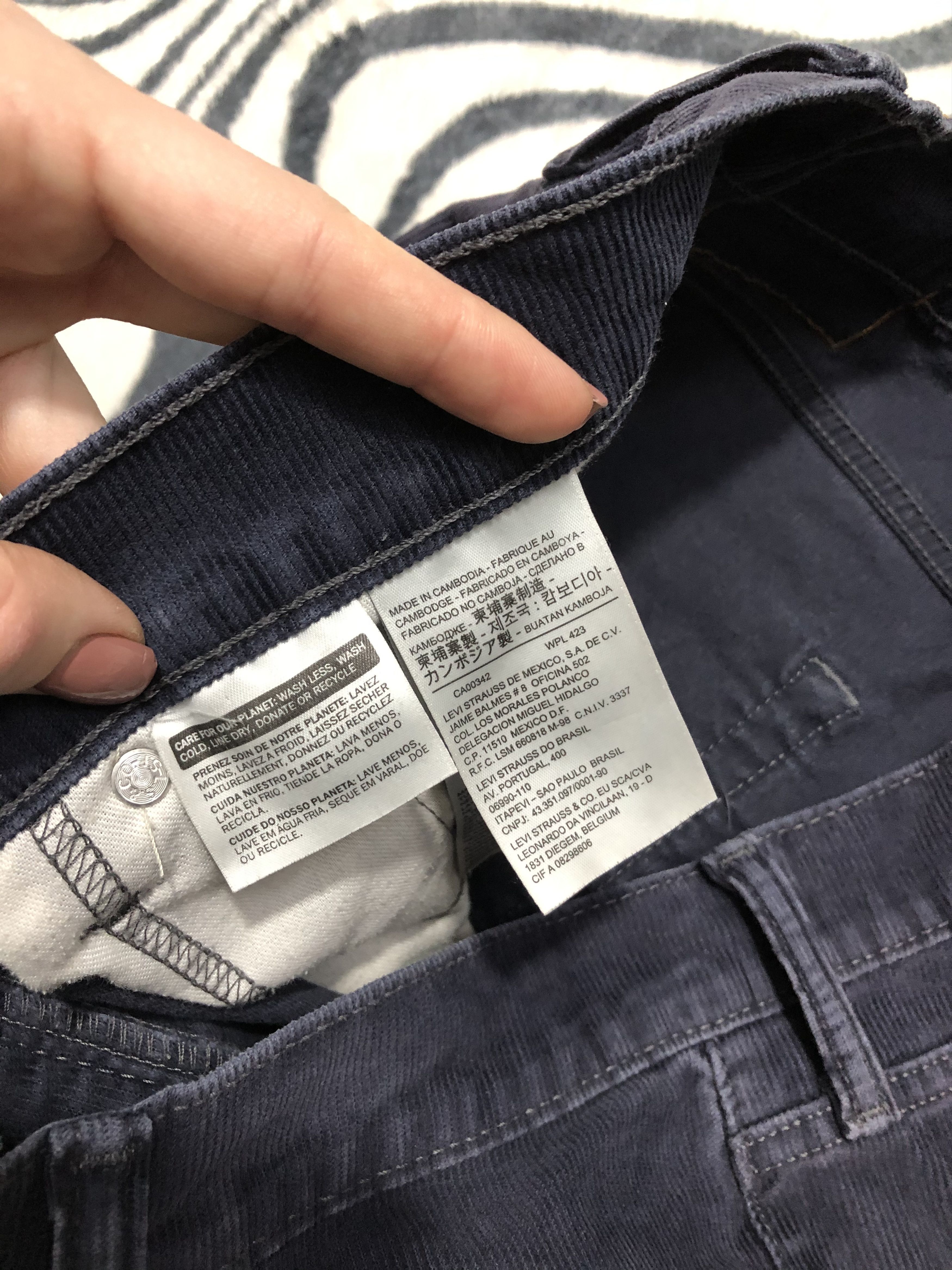 Levi's Levi's 511 Vintage Corduroy Denim Pants Jeans Size US 36 / EU 52 - 7 Thumbnail