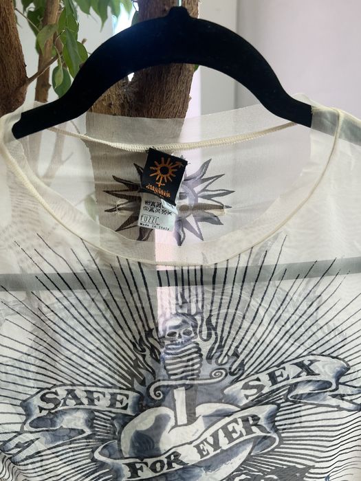 Jean Paul Gaultier Jean Paul Gaultier Safe Sex Forever Mesh LongSleeve GRAIL Grailed