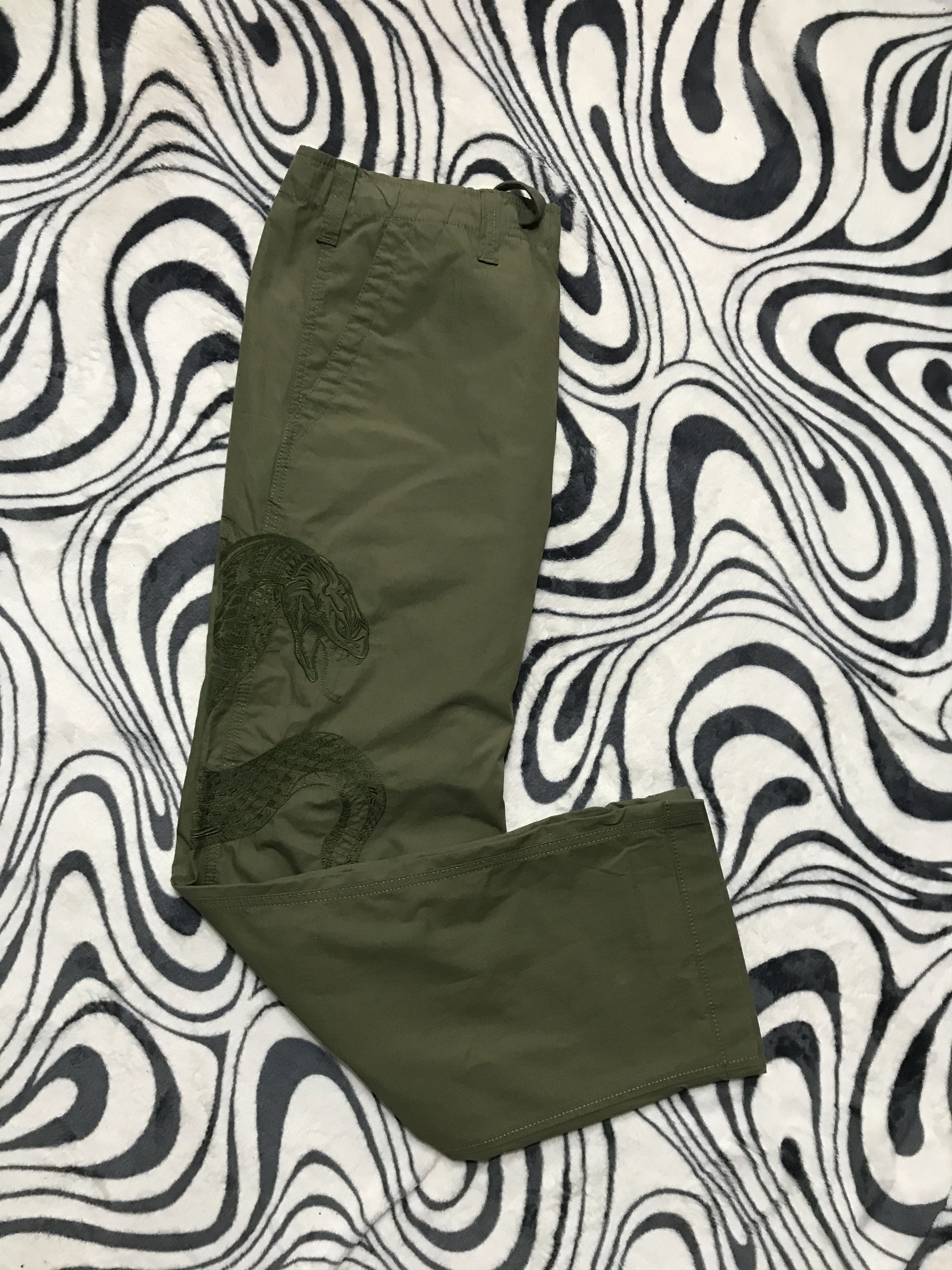 If Six Was Nine NEXT Snake Print Casual Chino Pant Size US 34 / EU 50 - 2 Thumbnail