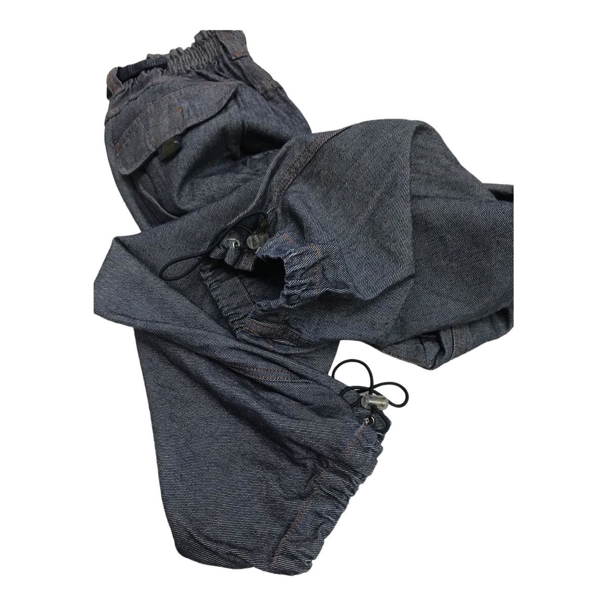 Japanese Brand Japanese Brand Soljah Streetwear Denim Cargo Baggy Pants Size US 32 / EU 48 - 11 Thumbnail