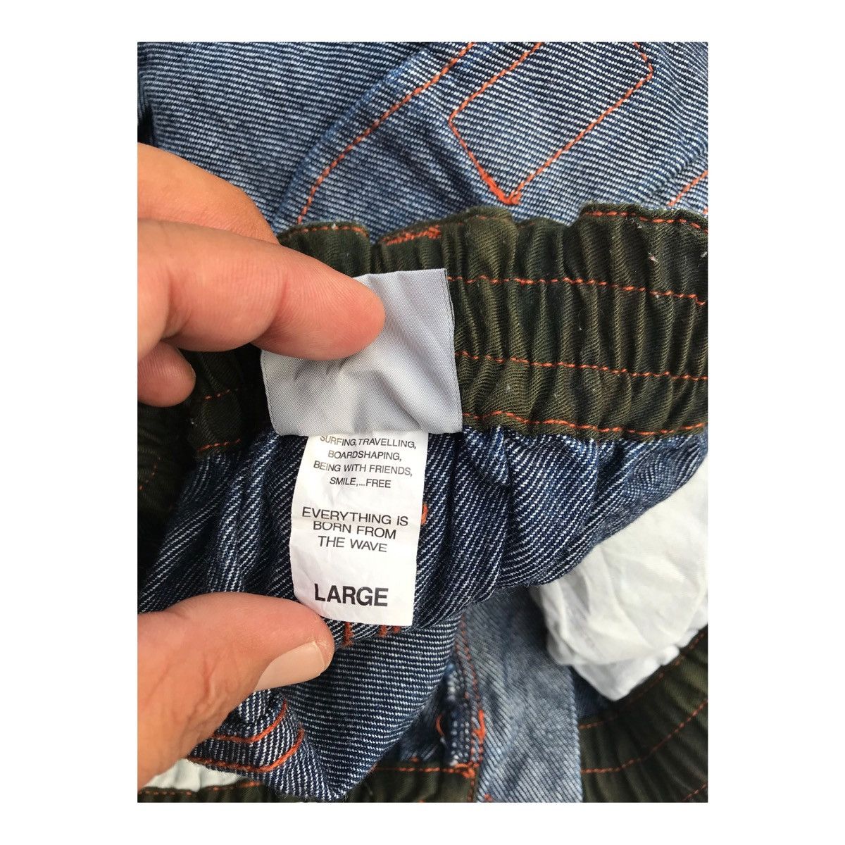 Japanese Brand Japanese Brand Soljah Streetwear Denim Cargo Baggy Pants Size US 32 / EU 48 - 15 Thumbnail