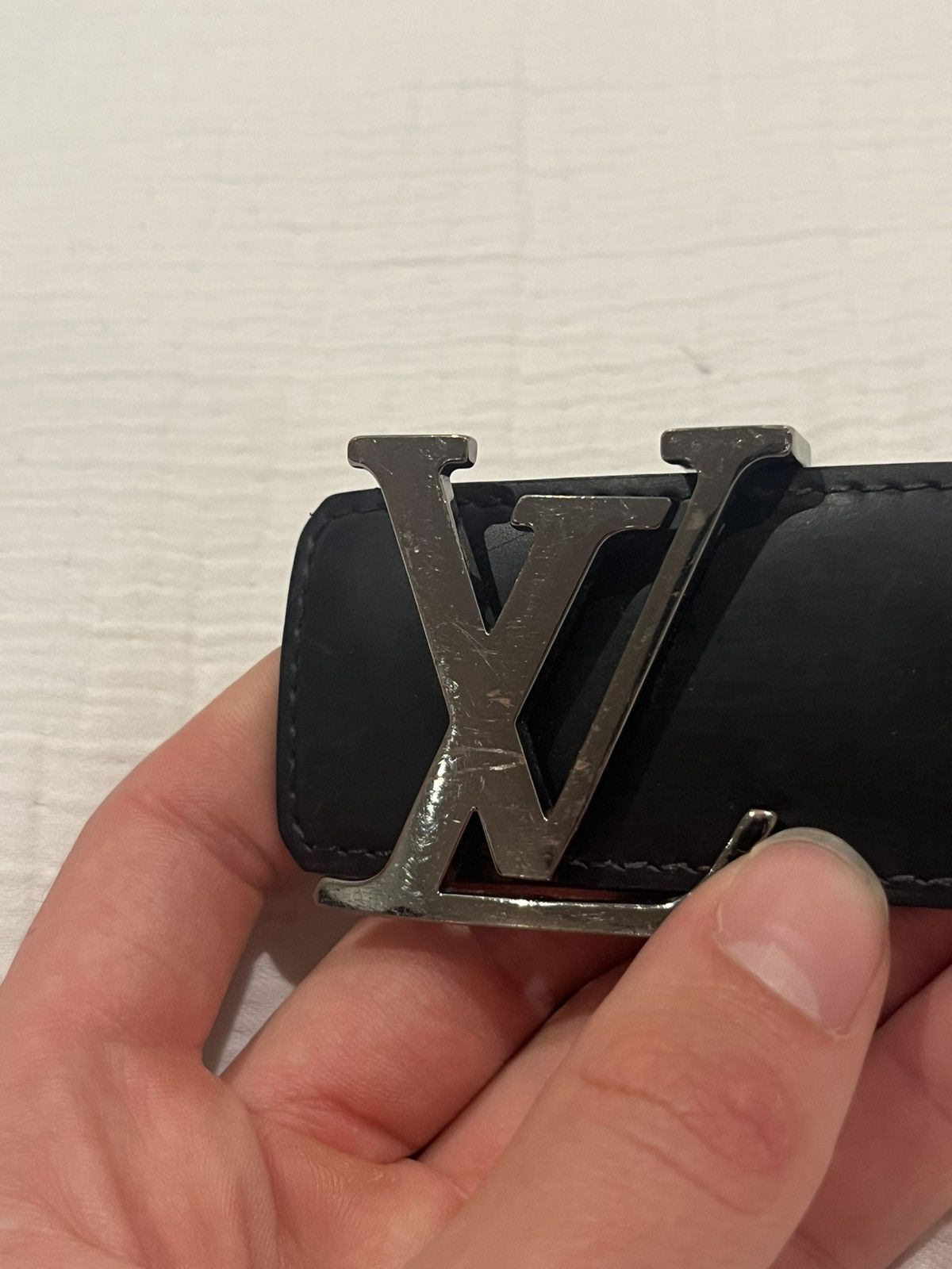 Louis Vuitton LV Reversible Monogram Belt Size 30 - 8 Thumbnail