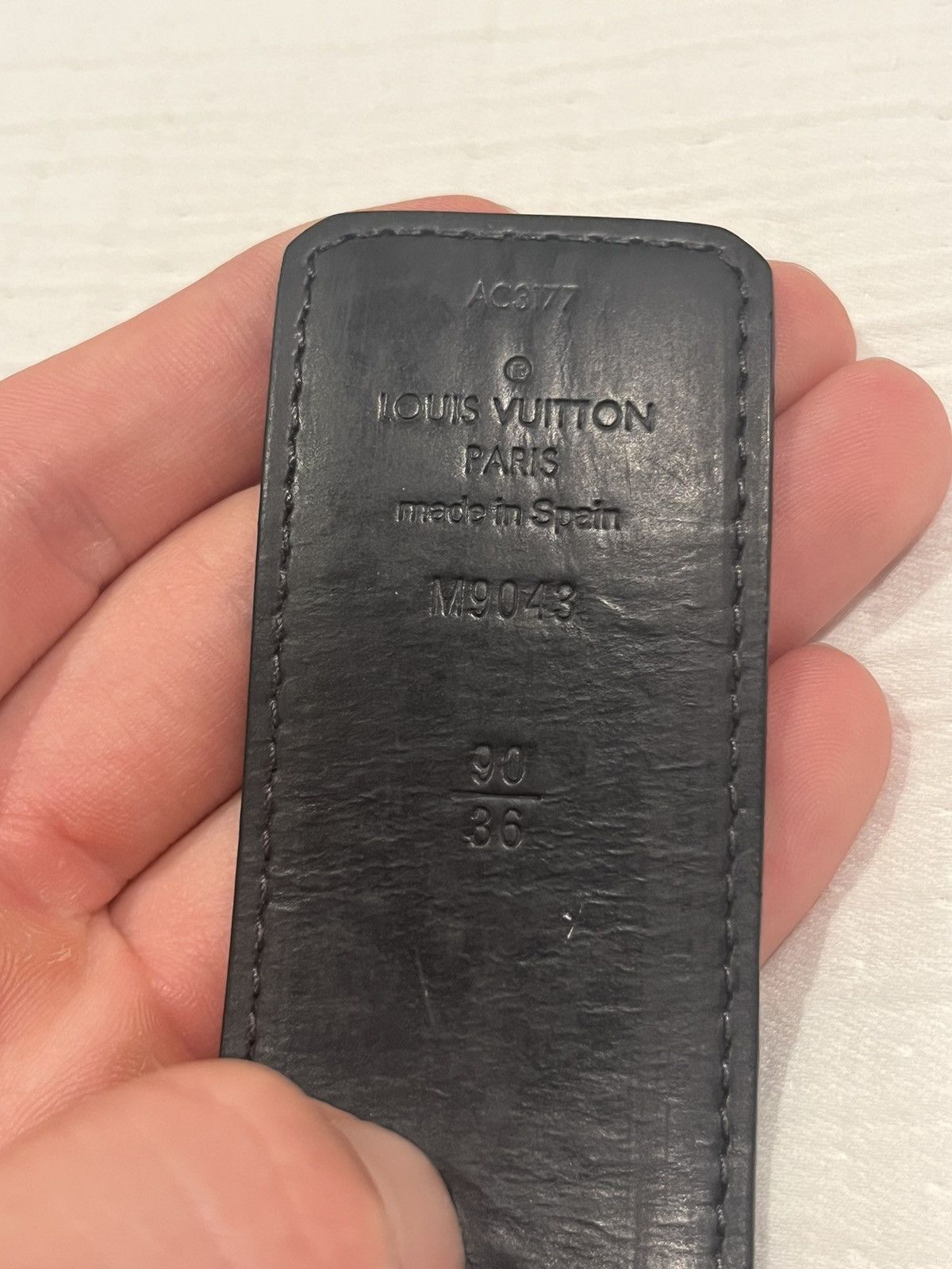 Louis Vuitton LV Reversible Monogram Belt Size 30 - 6 Thumbnail