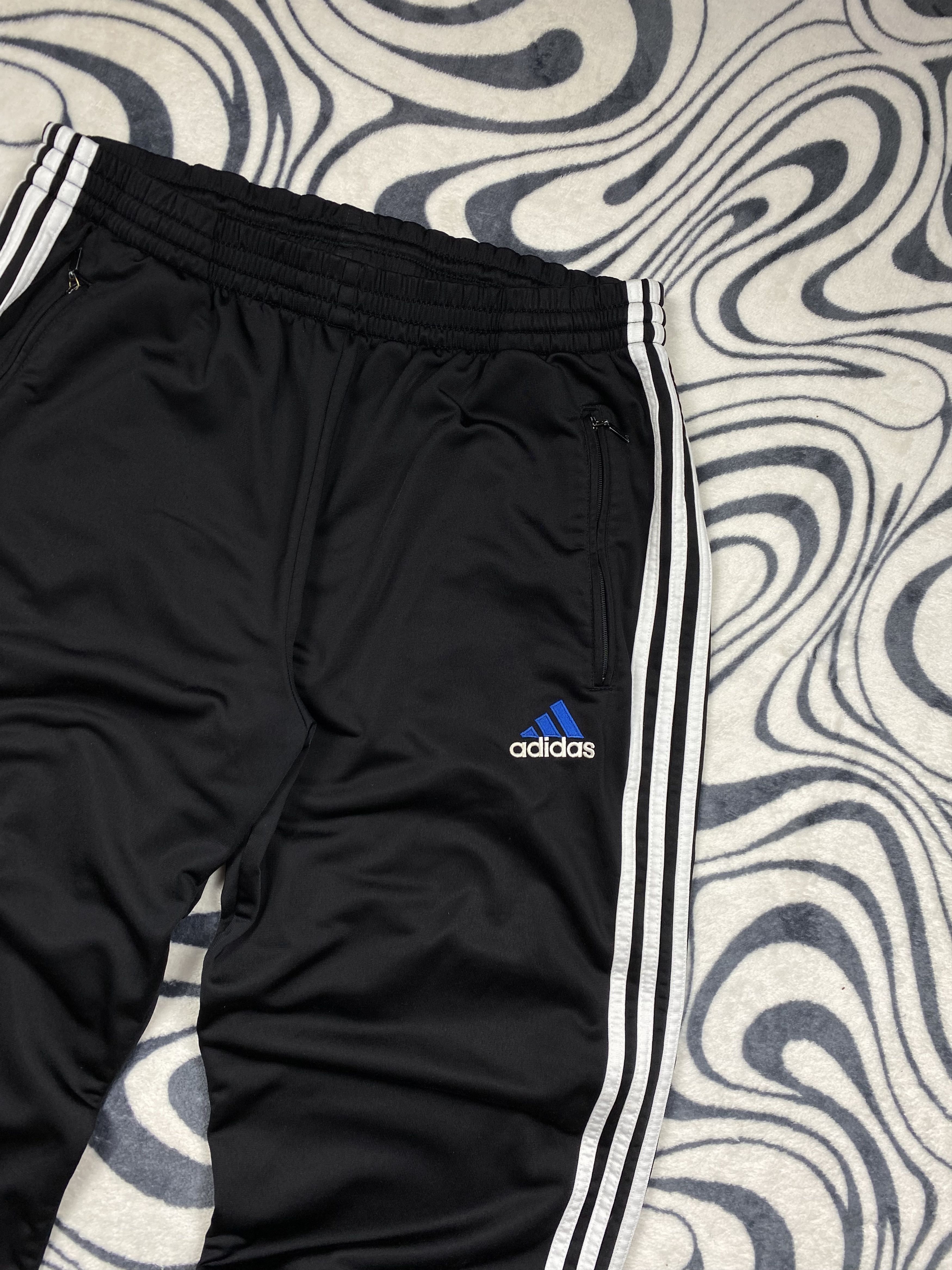 Adidas Adidas 90s Vintage Mens Track Pants Size US 34 / EU 50 - 2 Thumbnail