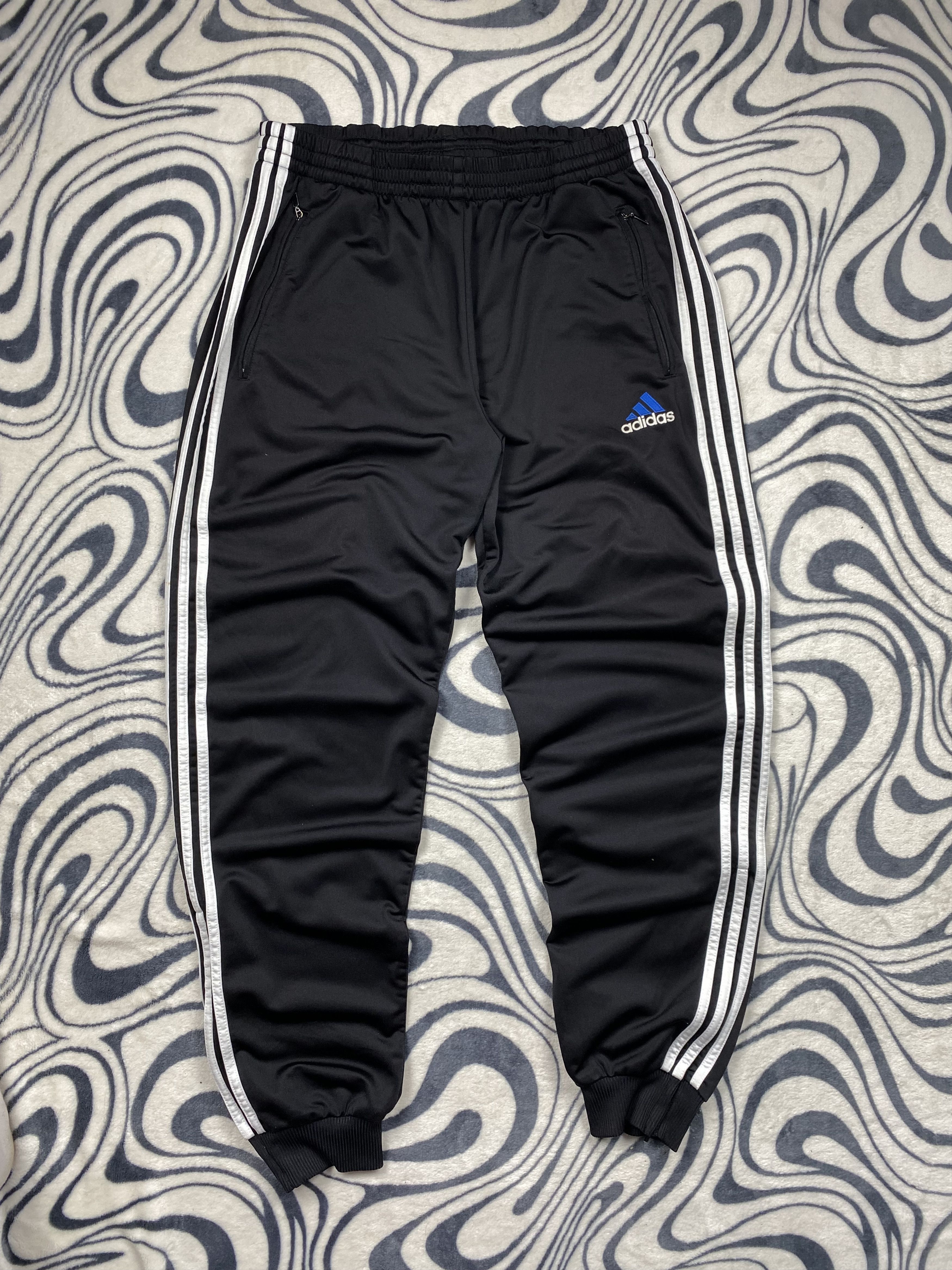 Adidas Adidas 90s Vintage Mens Track Pants Size US 34 / EU 50 - 1 Thumbnail