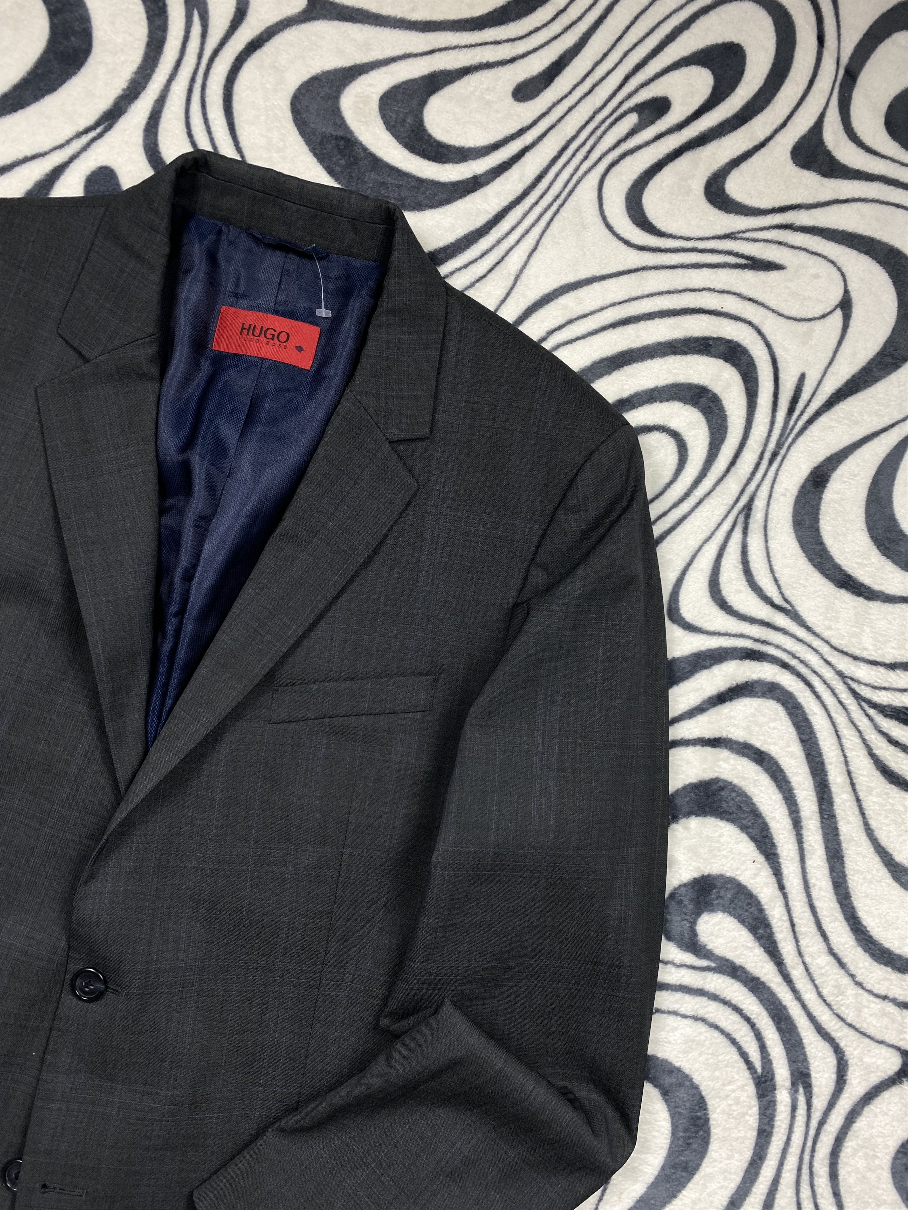Hugo Boss Hugo Boss Vintage Mens Wool Blazer Jacket Size US L / EU 52-54 / 3 - 2 Thumbnail