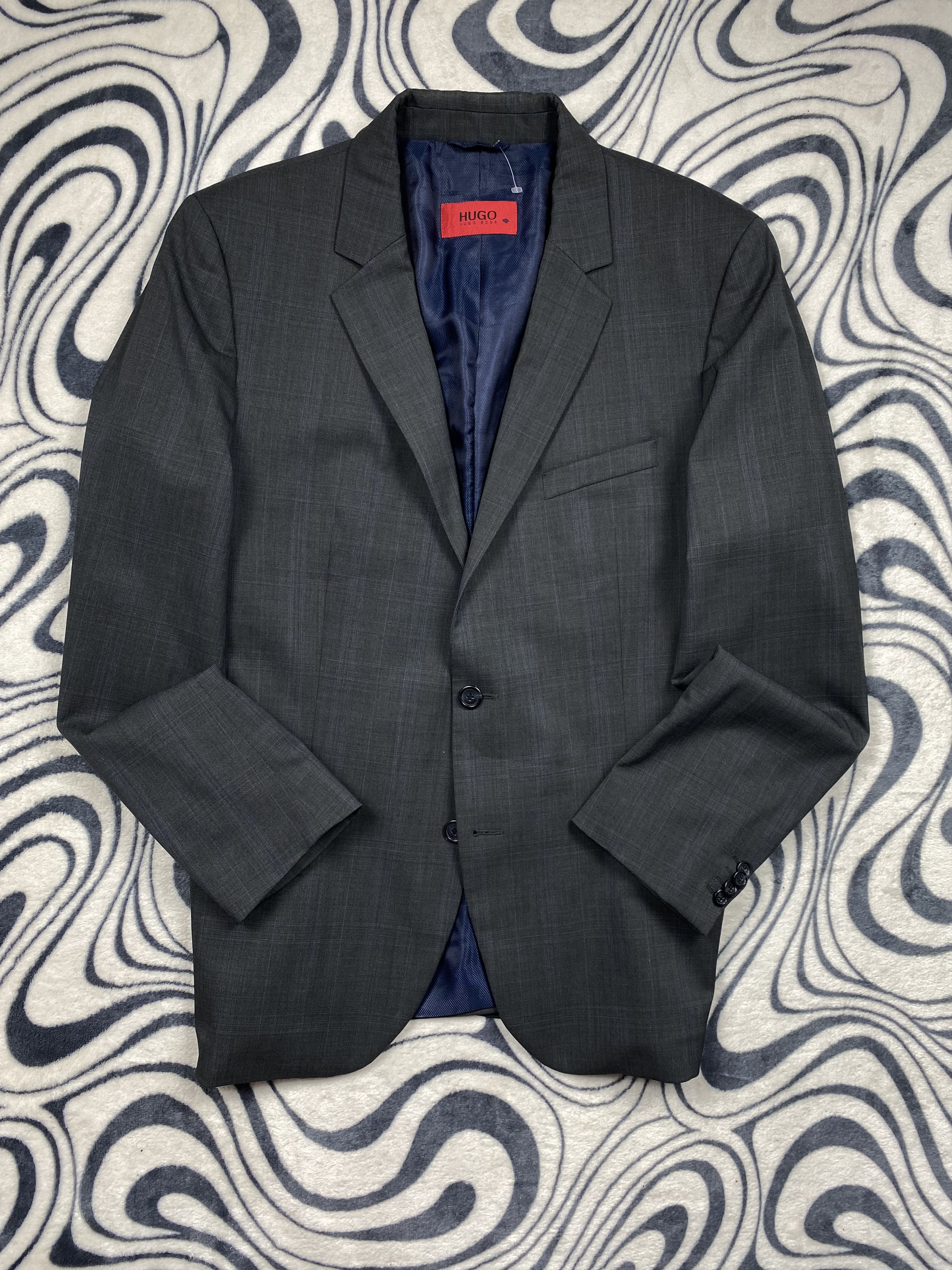 Hugo Boss Hugo Boss Vintage Mens Wool Blazer Jacket Size US L / EU 52-54 / 3 - 1 Thumbnail