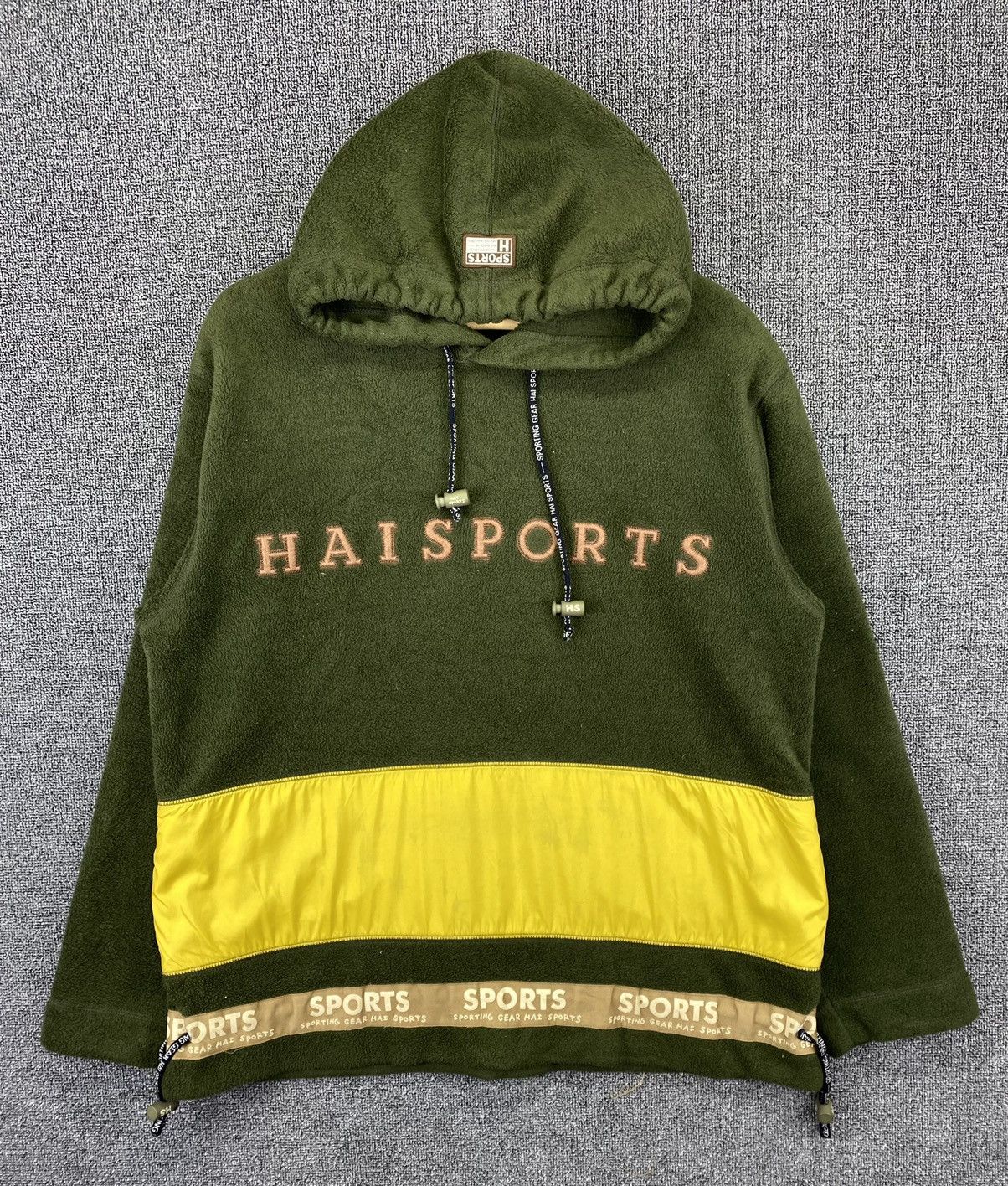Issey Miyake Vintage Hai Sporting Gear Hooded By Issey Miyake Sweatshirts Size US M / EU 48-50 / 2 - 1 Thumbnail