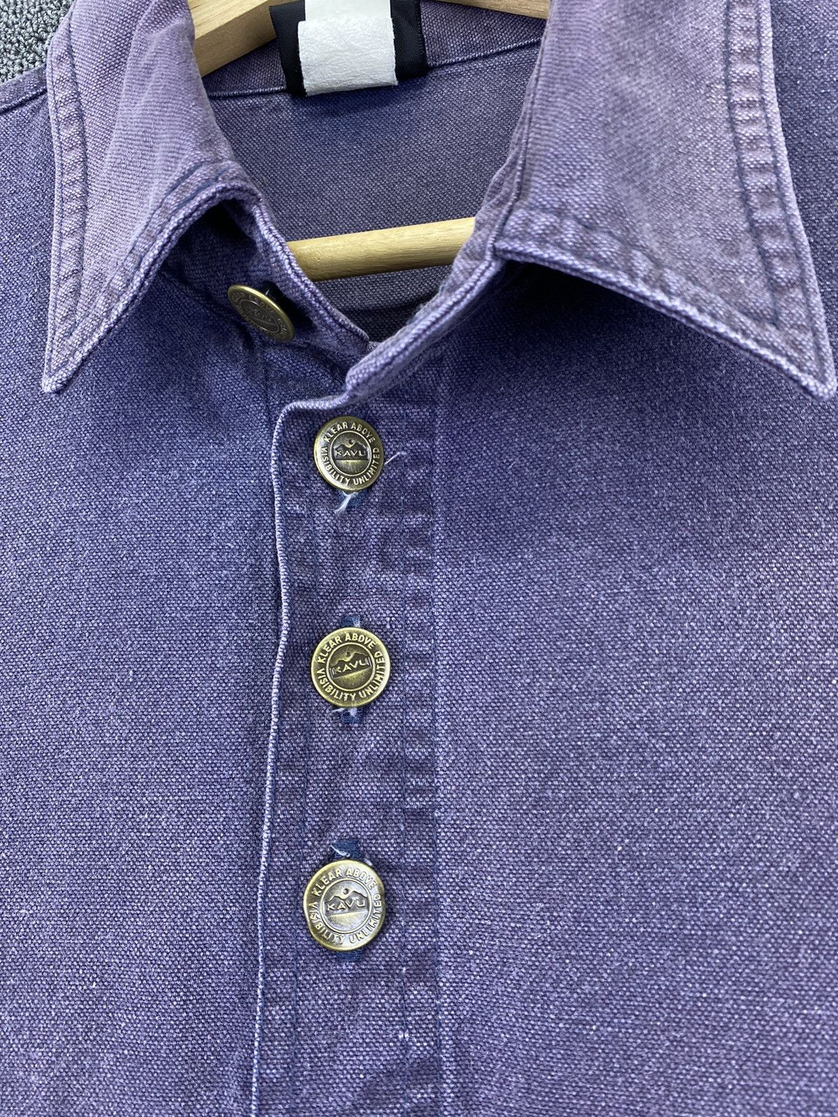 KAVU Vintage Kavu Seattle USA Denim Carhartt Style Cotton Jacket Size US L / EU 52-54 / 3 - 5 Thumbnail