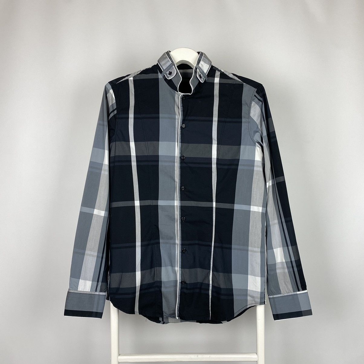 Designer × Vintage Vintage Nara Camicie Check L/S Shirt Size US M / EU 48-50 / 2 - 1 Thumbnail