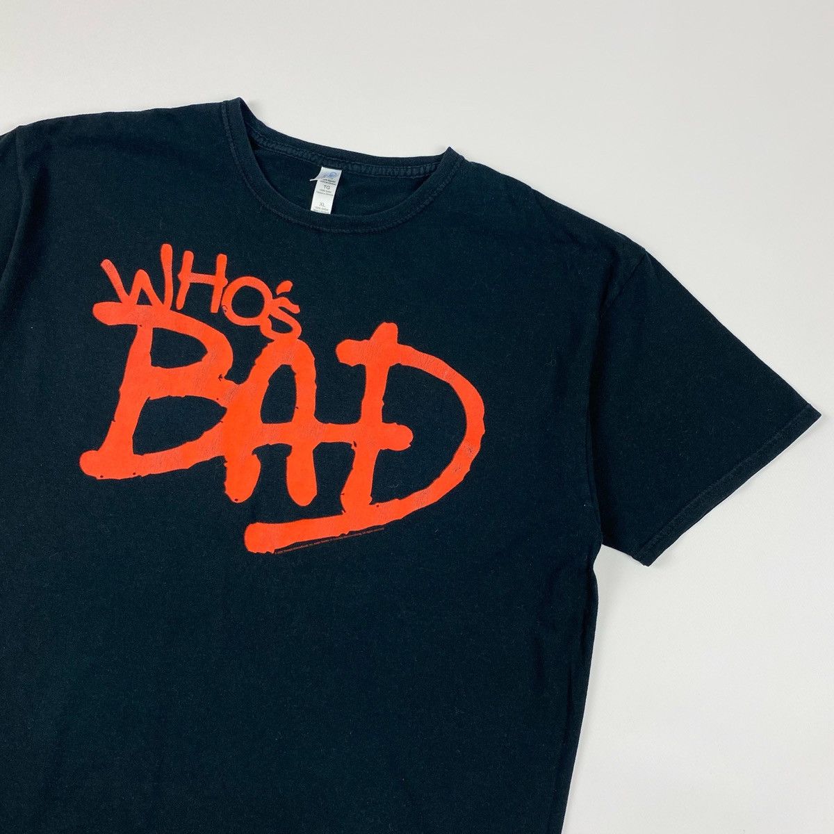 Band Tees × Michael Jackson 2009 Michael Jackson “Who’s Bad” T-Shirt Size US XL / EU 56 / 4 - 2 Thumbnail
