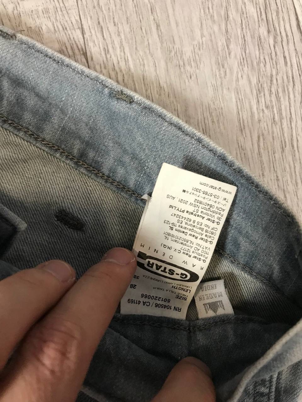 G-Star G Star Raw biker denim jeans Size US 28 / EU 44 - 5 Thumbnail