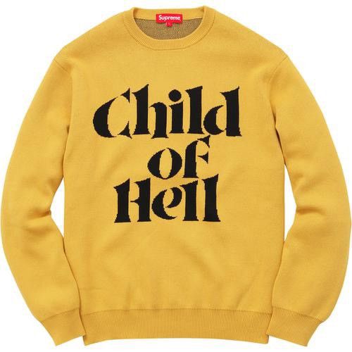 Supreme Child Of Hell Sweater | Grailed