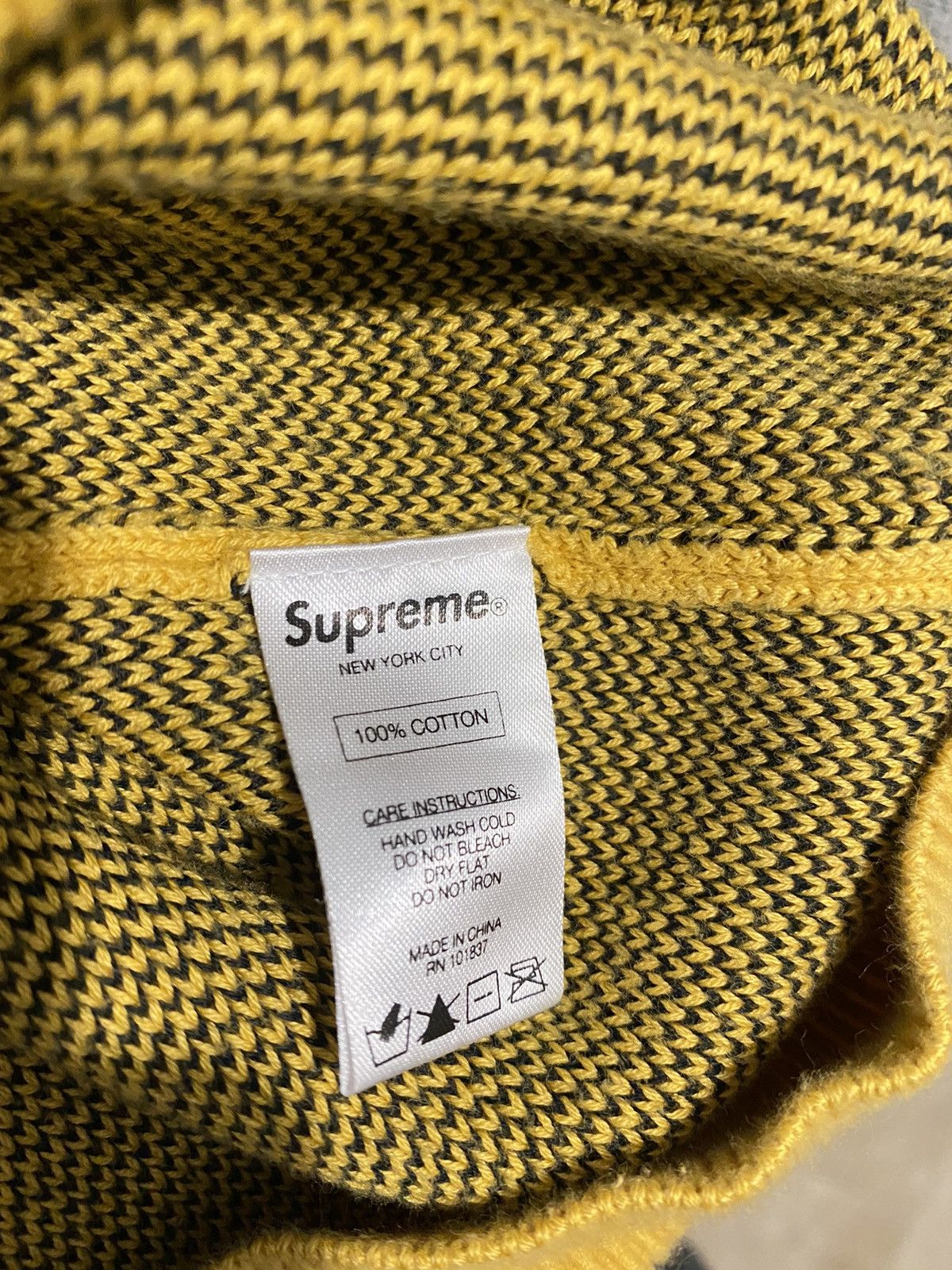 Supreme Supreme “Child Of Hell” Knitted Sweater - 2015 (Yellow) Size US M / EU 48-50 / 2 - 6 Thumbnail