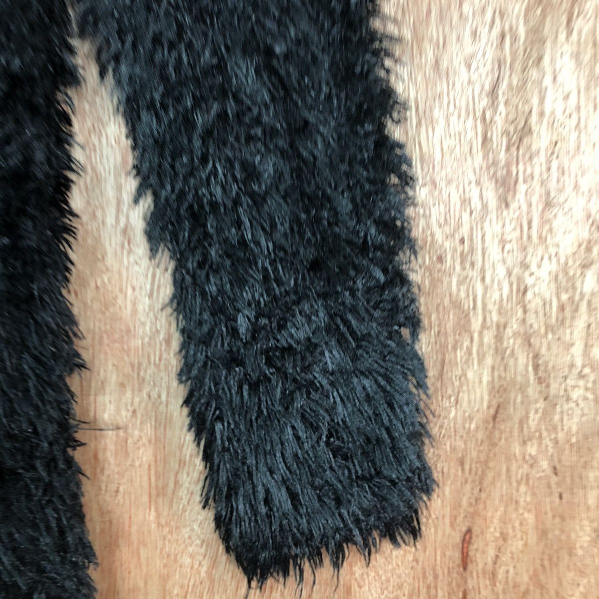 Homespun Knitwear DLL Japan Brand Black shag shaggy Mohair Knitwear #c352 Size M / US 6-8 / IT 42-44 - 4 Thumbnail