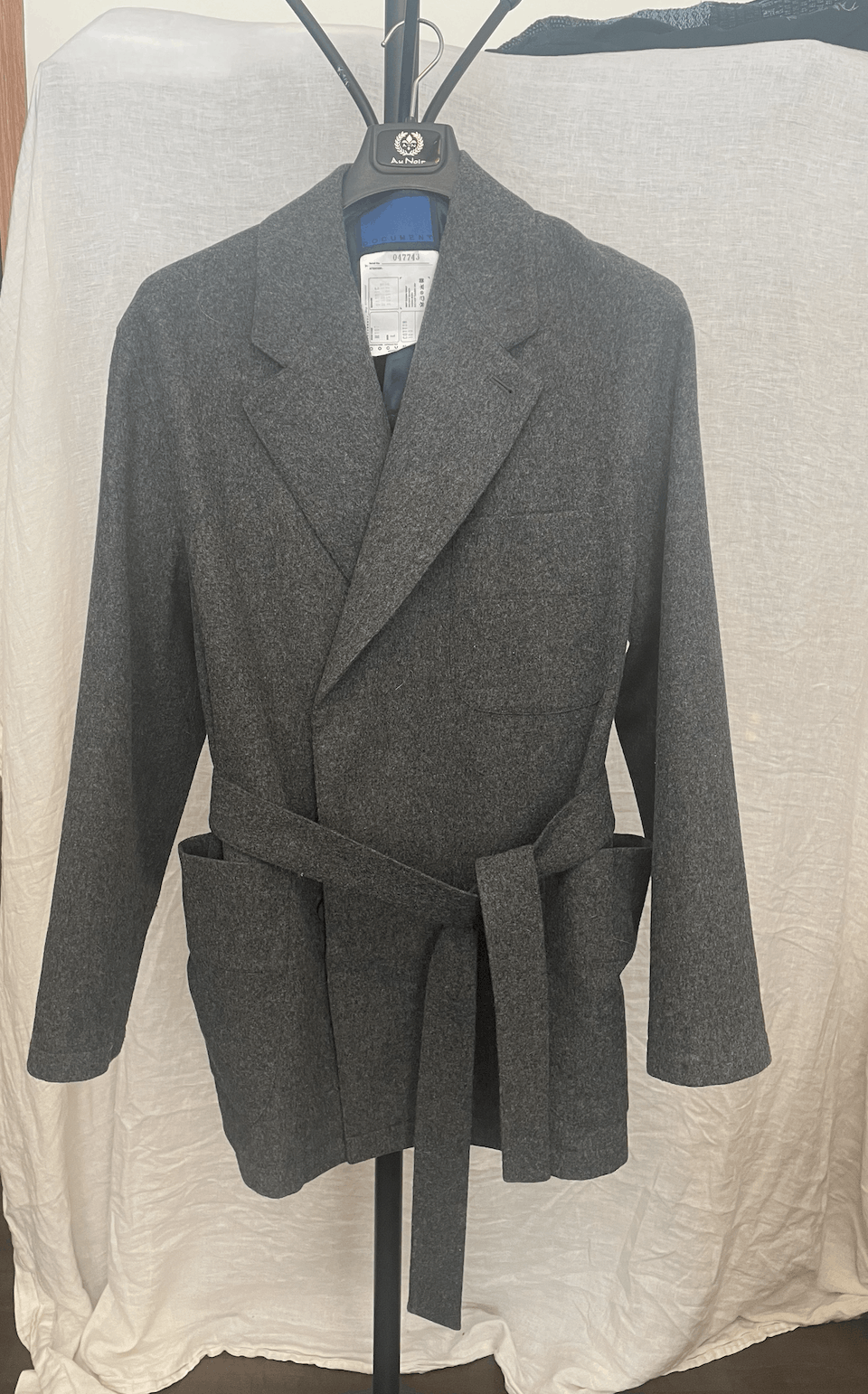 Document Document Beuys Belted Jacket in Austrian Loden Felt Wool Size US L / EU 52-54 / 3 - 7 Thumbnail