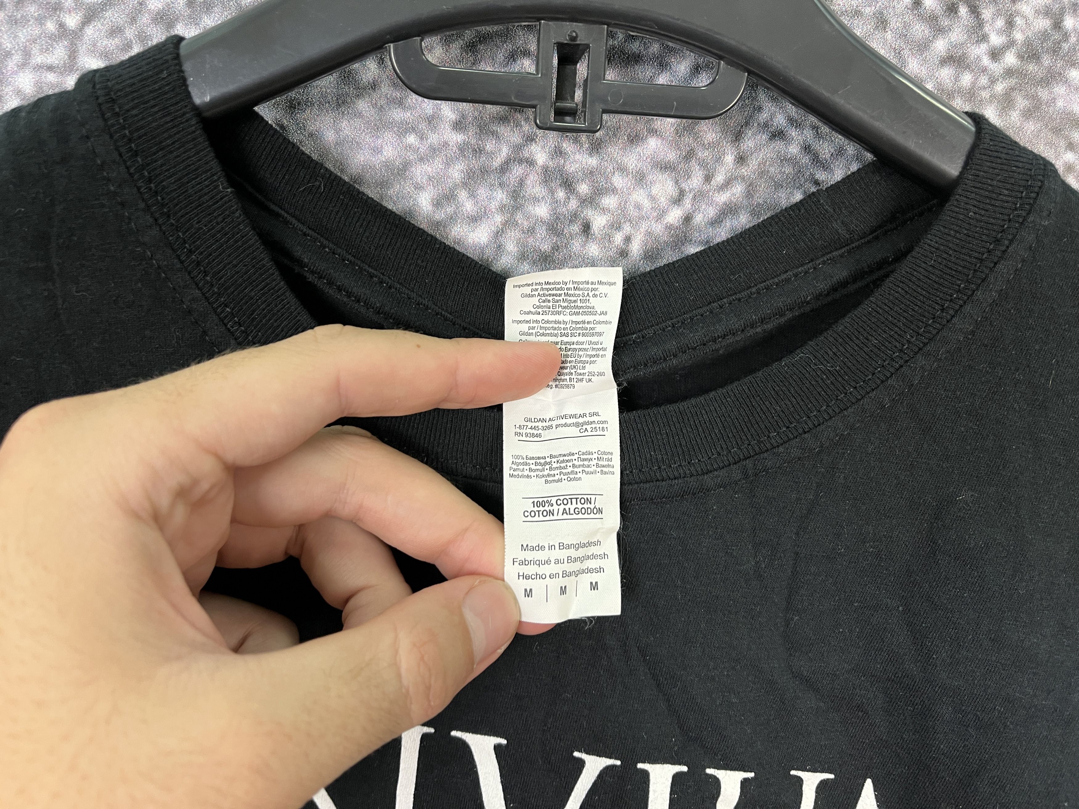 Band Tees Trivium Band Graphic T-Shirt Black Heavy Metal Print Size M Size US M / EU 48-50 / 2 - 6 Thumbnail