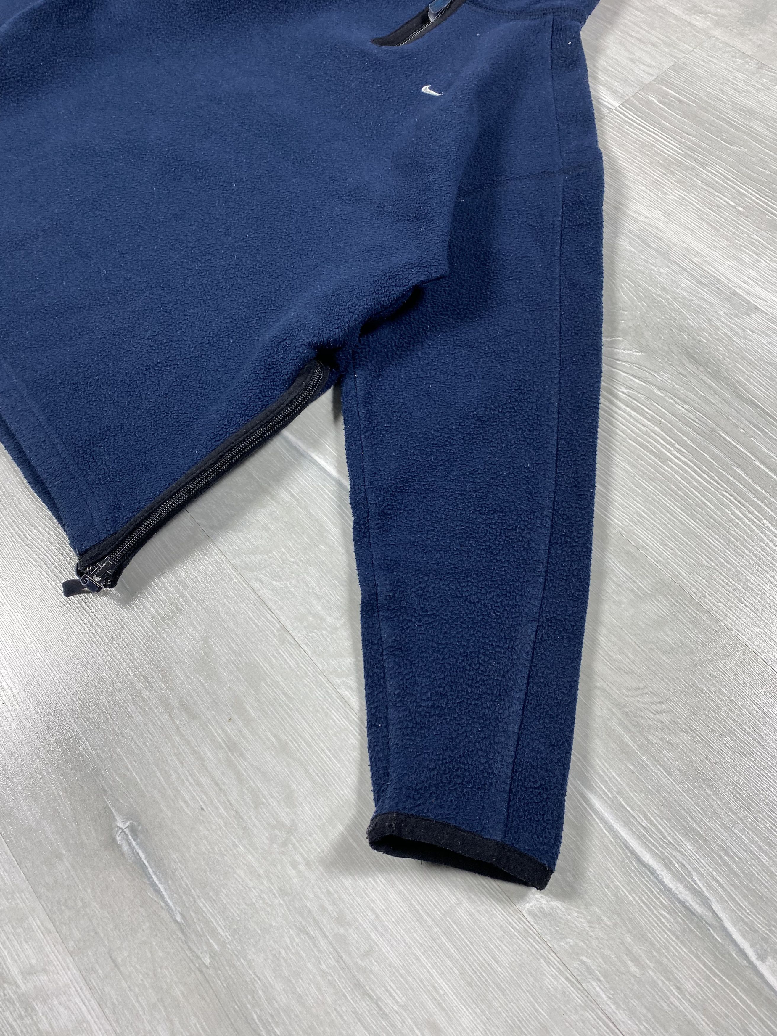 Nike × Vintage 2000s Nike Small Check Fleece/Quarter Zip Size S / US 4 / IT 40 - 5 Thumbnail