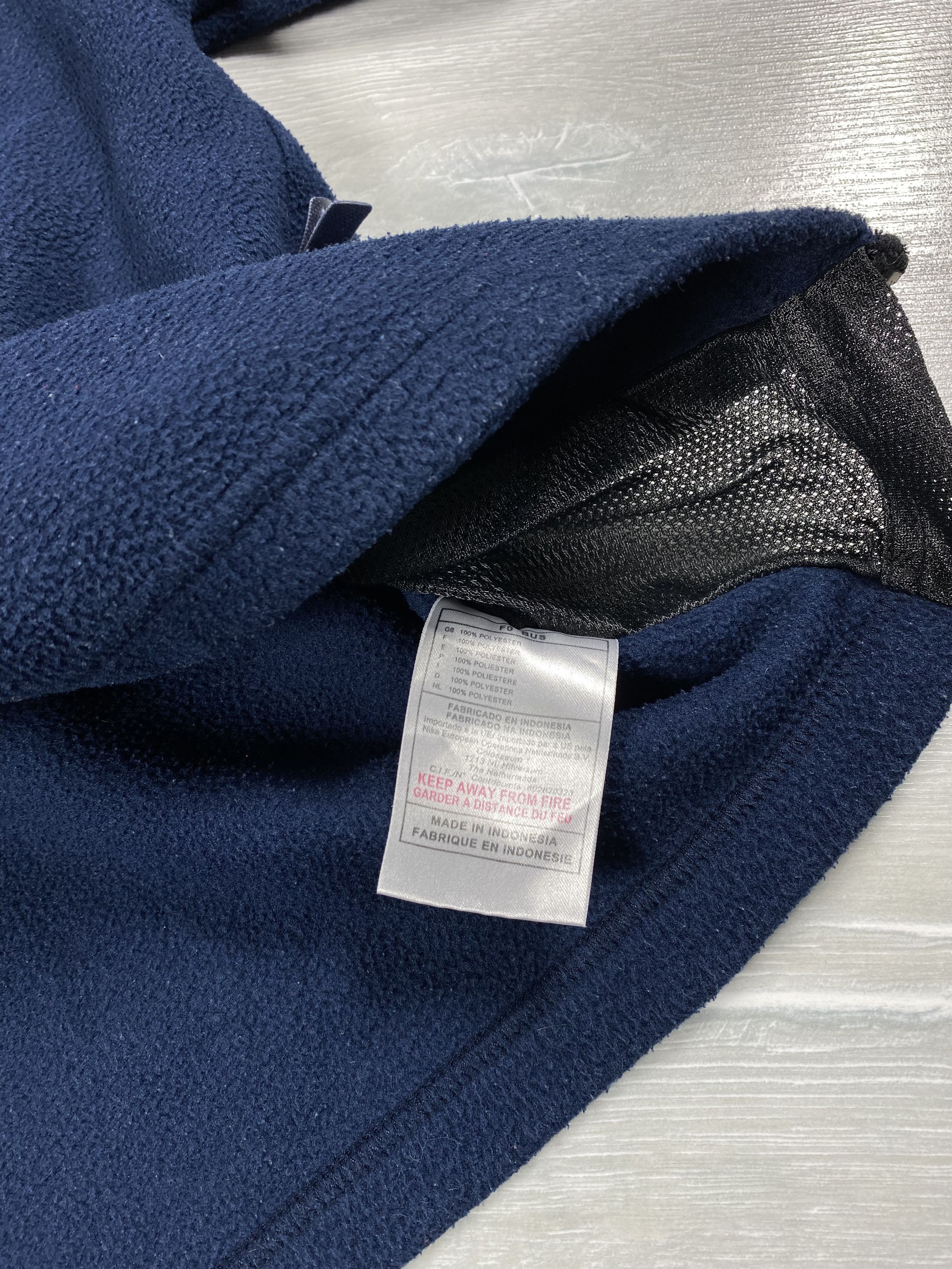 Nike × Vintage 2000s Nike Small Check Fleece/Quarter Zip Size S / US 4 / IT 40 - 14 Thumbnail