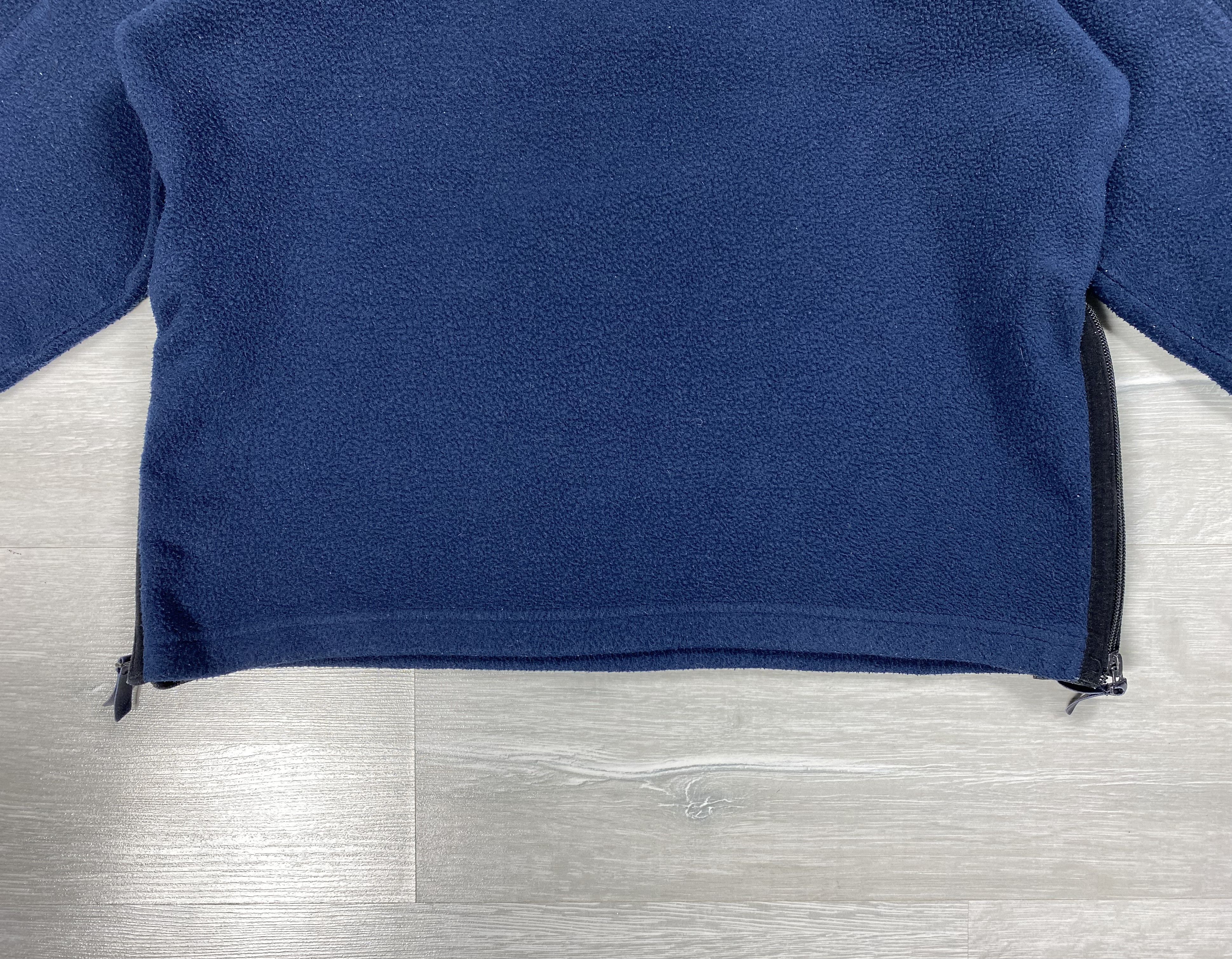 Nike × Vintage 2000s Nike Small Check Fleece/Quarter Zip Size S / US 4 / IT 40 - 4 Thumbnail
