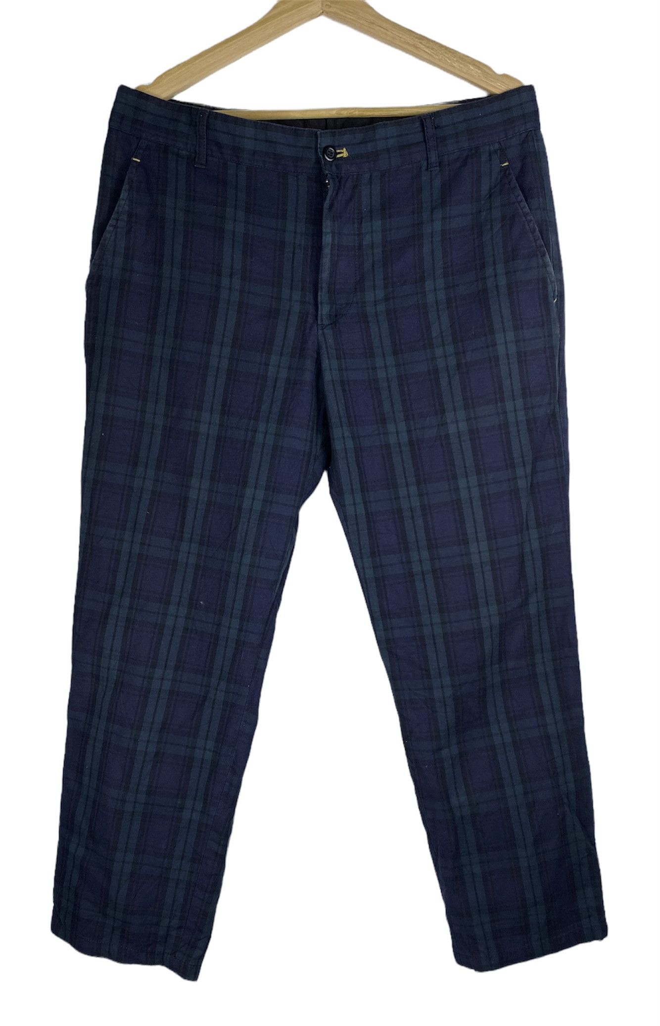 Takeo Kikuchi GONE 🔥 Vintage Takeo Kikuchi Checkered Board Chinos Pants Size US 33 - 1 Thumbnail