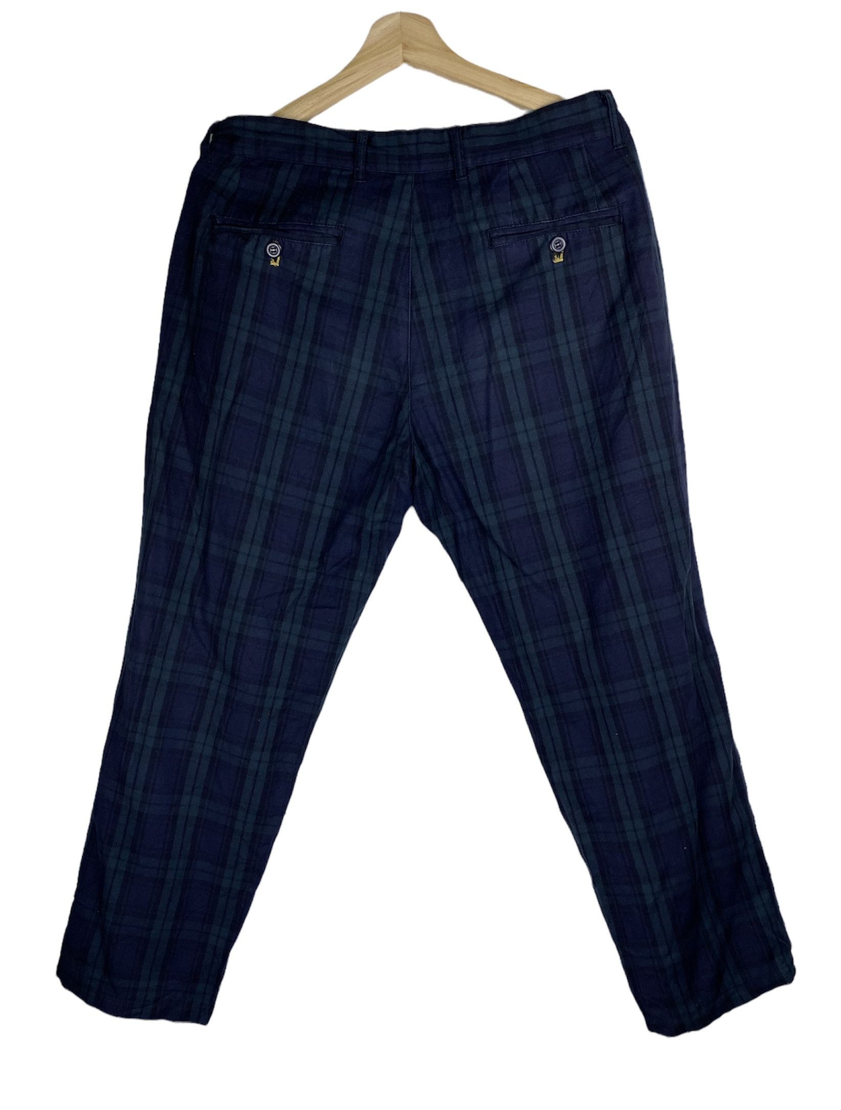 Takeo Kikuchi GONE 🔥 Vintage Takeo Kikuchi Checkered Board Chinos Pants Size US 33 - 6 Thumbnail