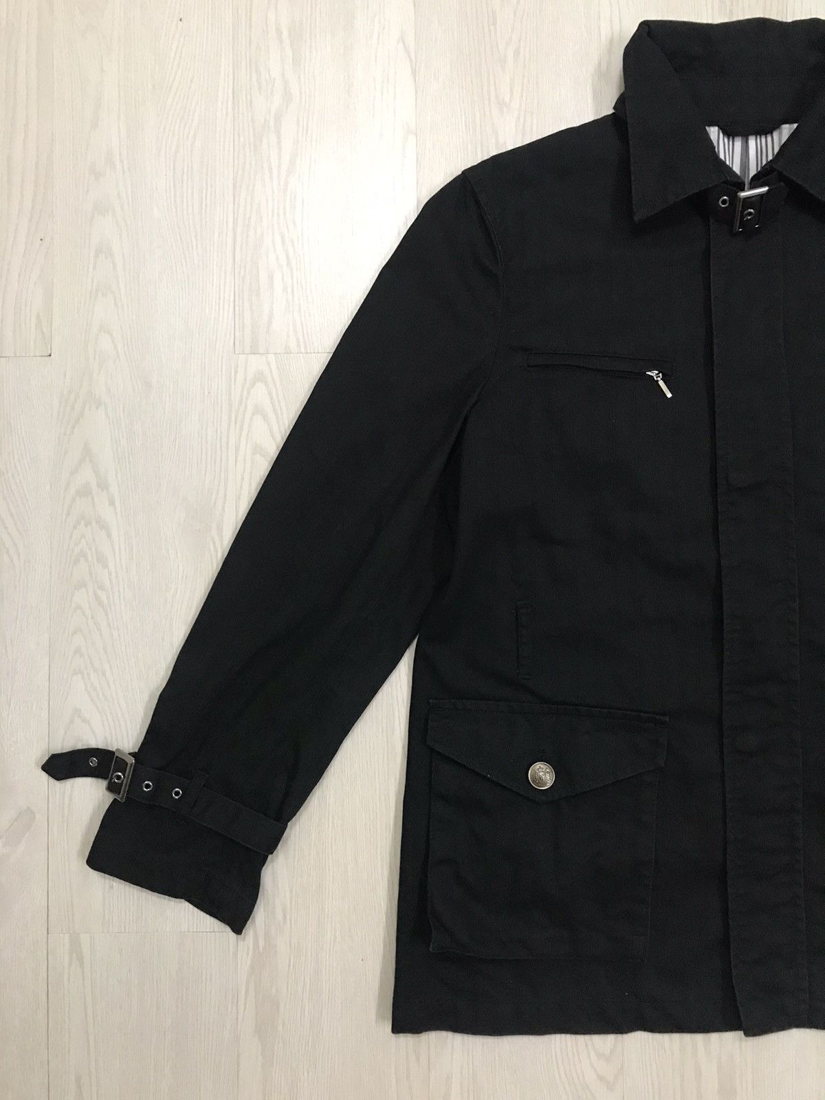 Kansai Yamamoto × Vintage Vintage Kansai Yamamoto Chore Jacket Kansai Jacket Size US L / EU 52-54 / 3 - 7 Thumbnail