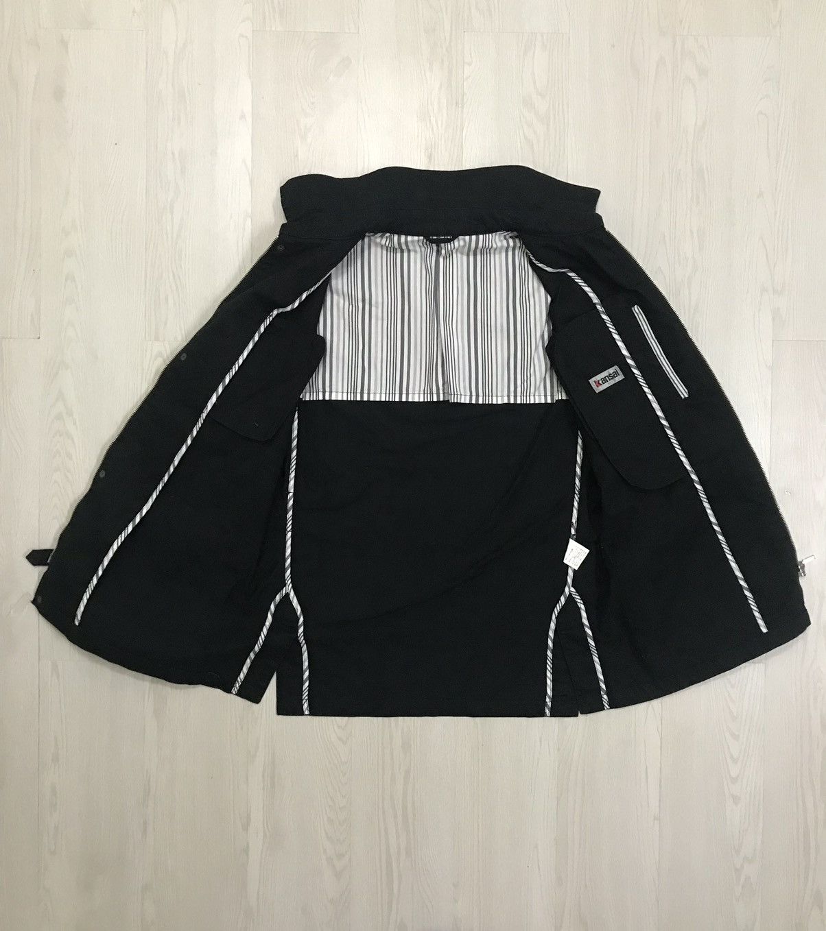 Kansai Yamamoto × Vintage Vintage Kansai Yamamoto Chore Jacket Kansai Jacket Size US L / EU 52-54 / 3 - 14 Thumbnail