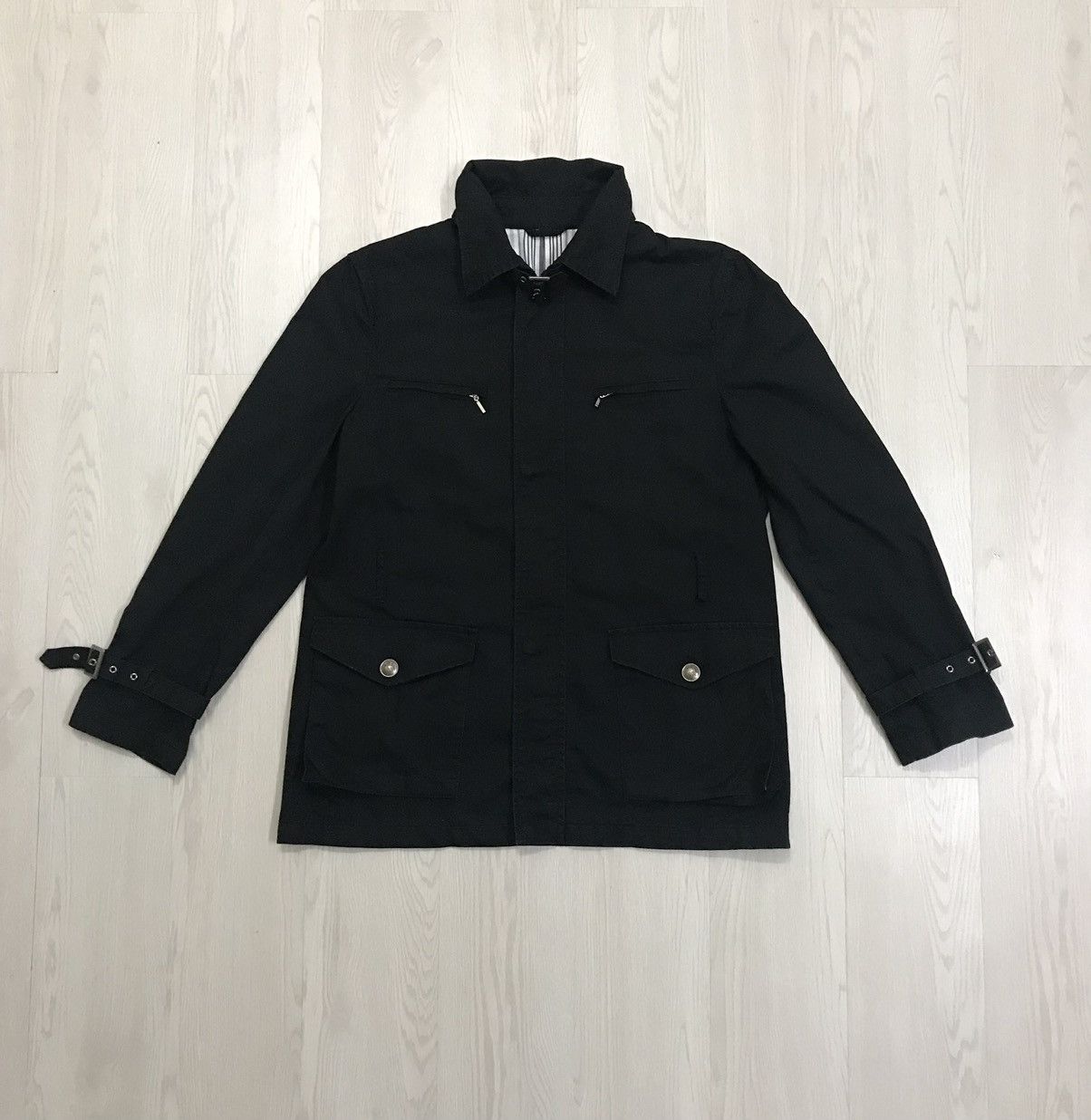 Kansai Yamamoto × Vintage Vintage Kansai Yamamoto Chore Jacket Kansai Jacket Size US L / EU 52-54 / 3 - 1 Thumbnail