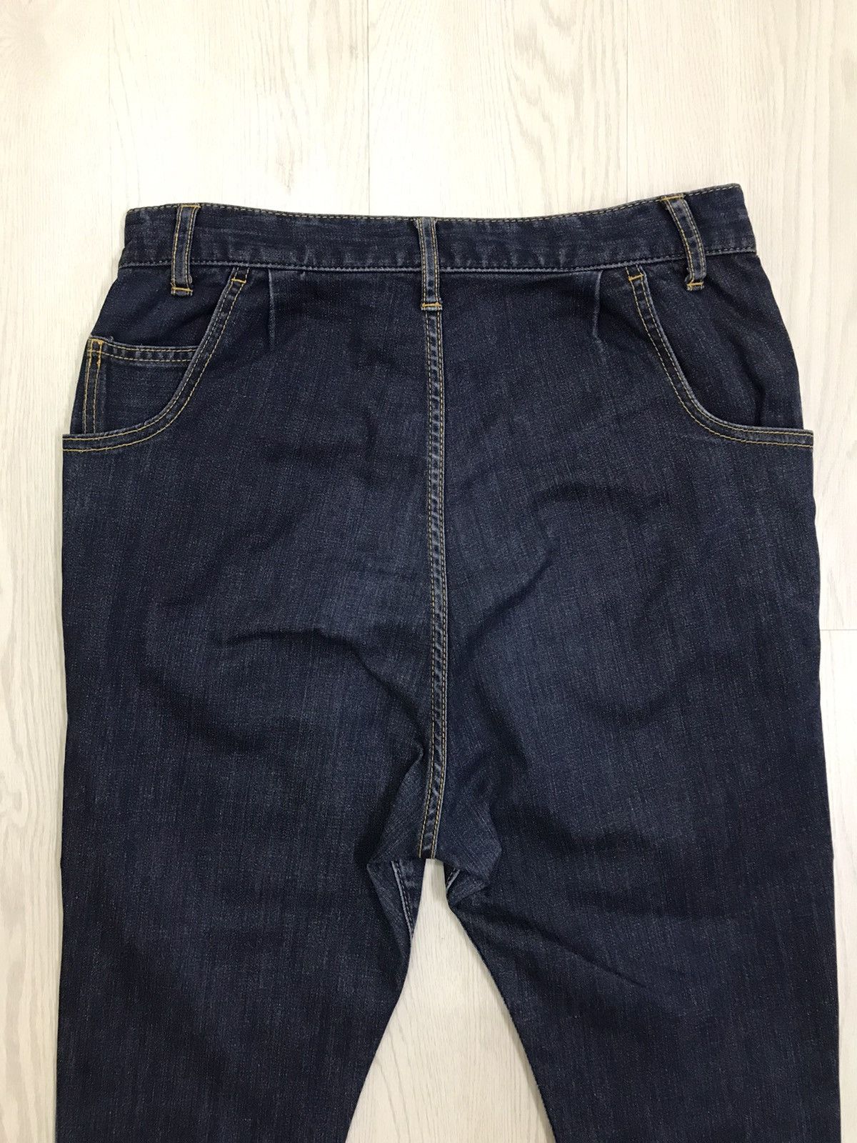 Issey Miyake × Japanese Brand × mercibeaucoup Mercibeaucoup Issey Miyake Jeans Drop Crotch Size US 29 - 6 Thumbnail