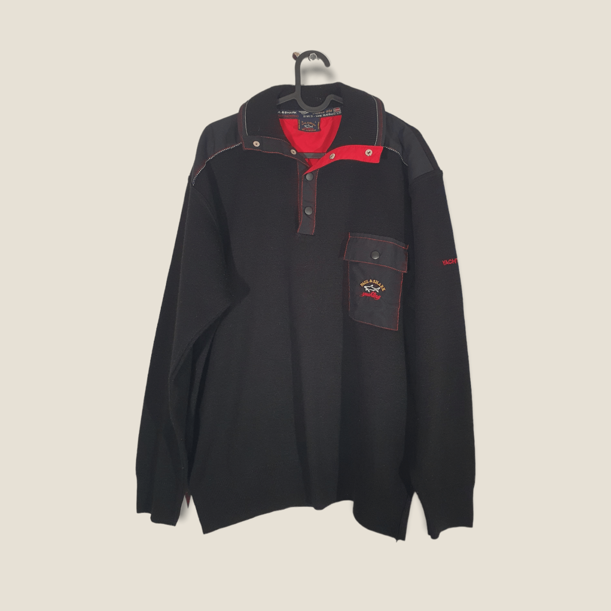 Paul & Shark button pullover made in Italy