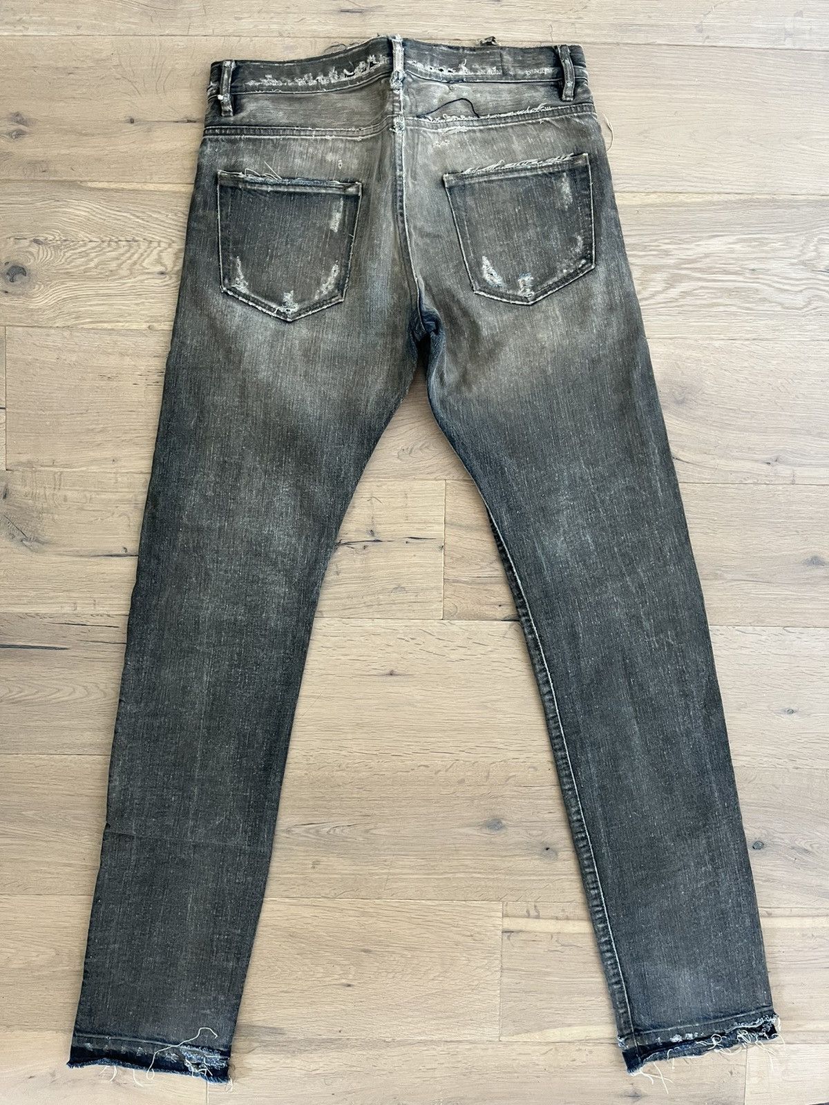 Rick Owens Rick Owens OG Olmar and Mirta Sand Processed Denim | Grailed