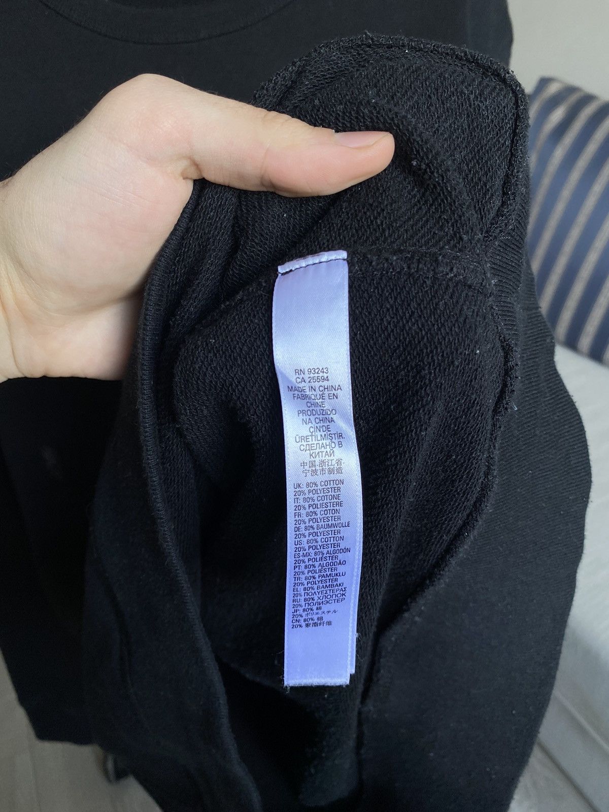 Diesel only the brave black white sweatshirt small logo M