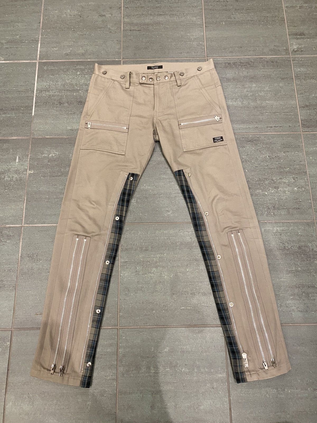 希少 XL undercover side zip bondage pants SINCE 2025 | SS2011 UNDERCOVER UNDERMAN BONDAGE PANTS Size 1