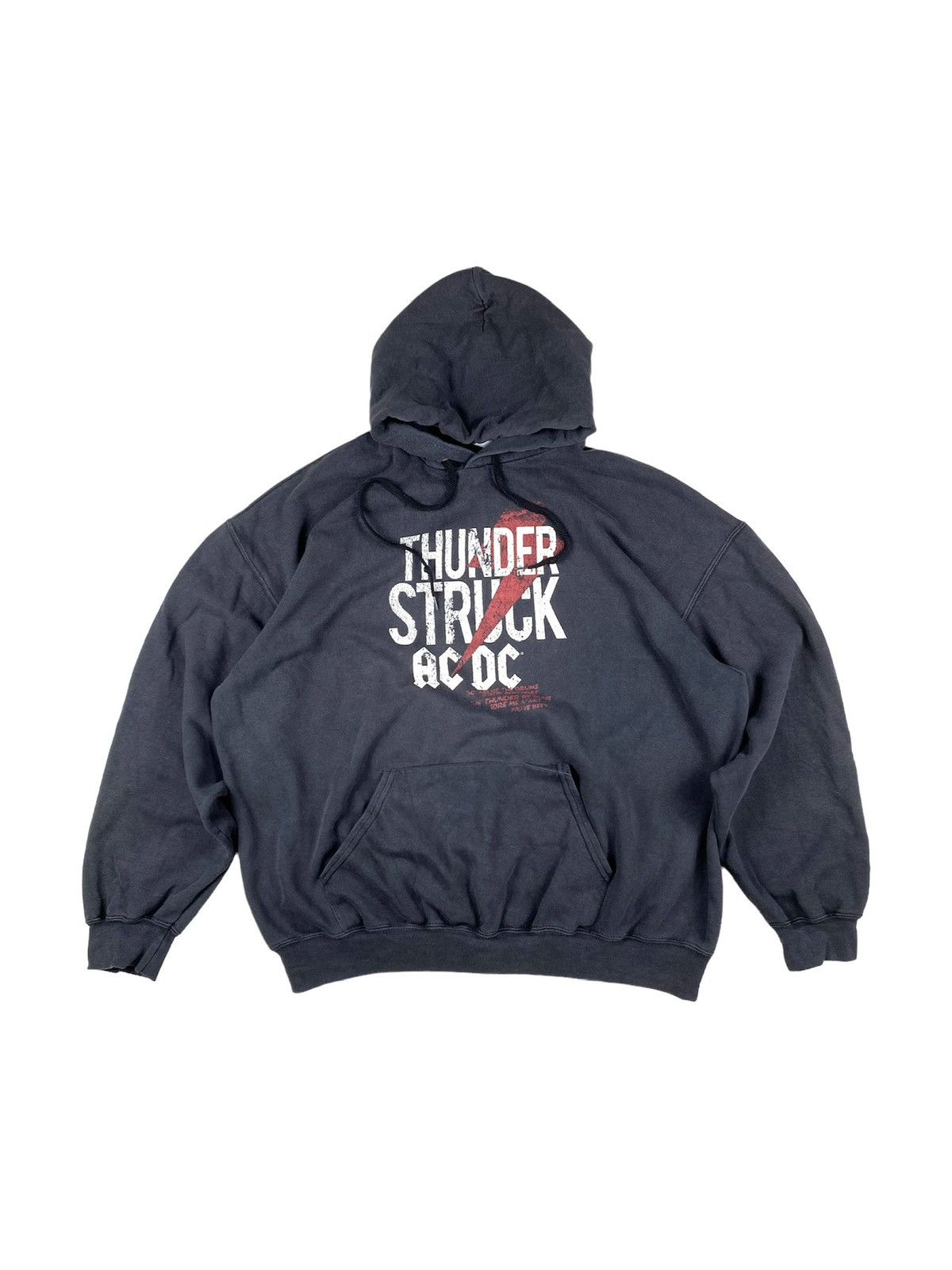Band Tees 00’s Vintage AC/DC Thunder Struck Hoodie Rock Band Archive Size US XXL / EU 58 / 5 - 1 Thumbnail