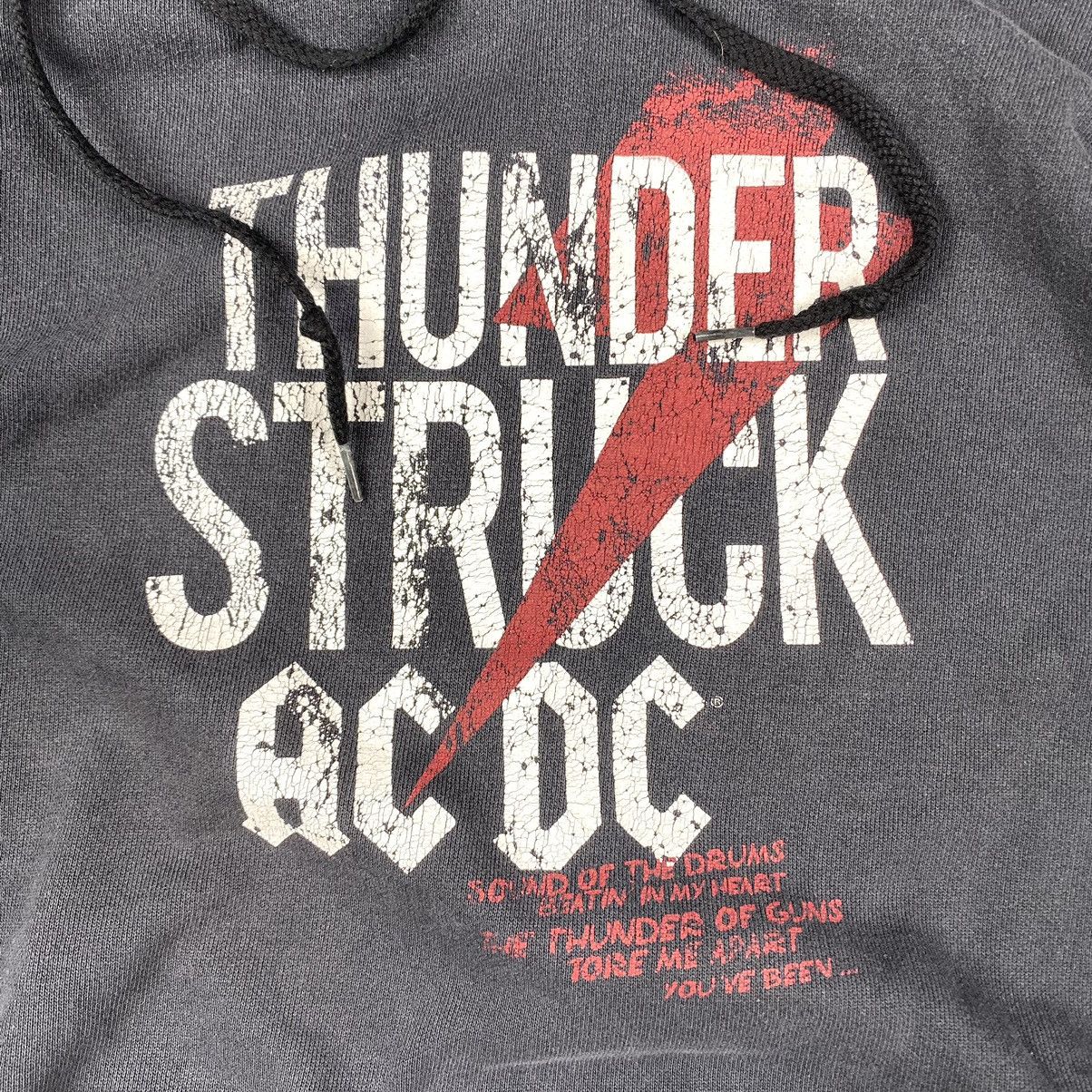 Band Tees 00’s Vintage AC/DC Thunder Struck Hoodie Rock Band Archive Size US XXL / EU 58 / 5 - 6 Thumbnail