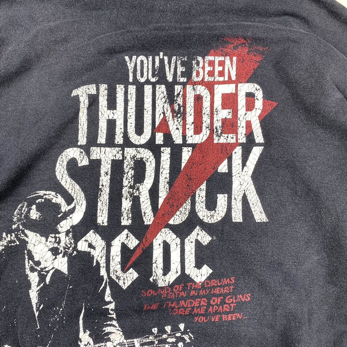 Band Tees 00’s Vintage AC/DC Thunder Struck Hoodie Rock Band Archive Size US XXL / EU 58 / 5 - 13 Thumbnail