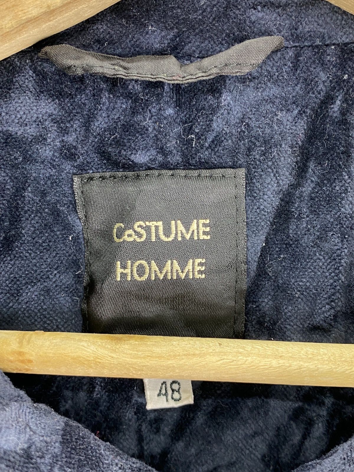 Costume National × Vintage Vintage Costume Homme Velvet Zipper Jacket Italy Size US M / EU 48-50 / 2 - 4 Thumbnail