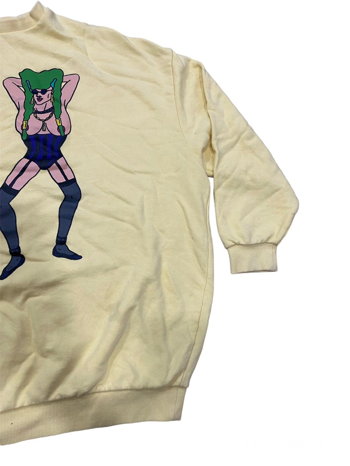Japanese Brand × Vintage Rock sexy style print Sweatshirt Size US L / EU 52-54 / 3 - 3 Thumbnail