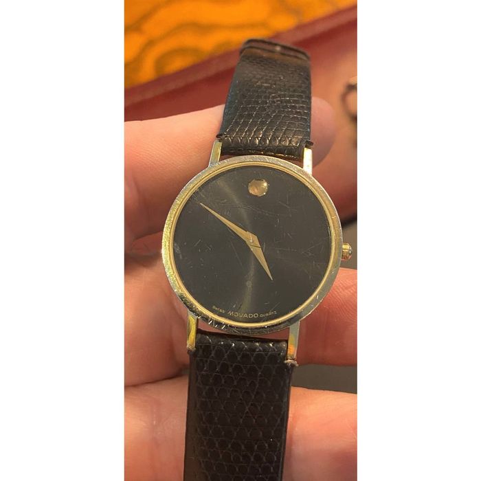 Movado Women's 32mm Movado Swiss Watch, 87-33-882, Lizard Band | Grailed