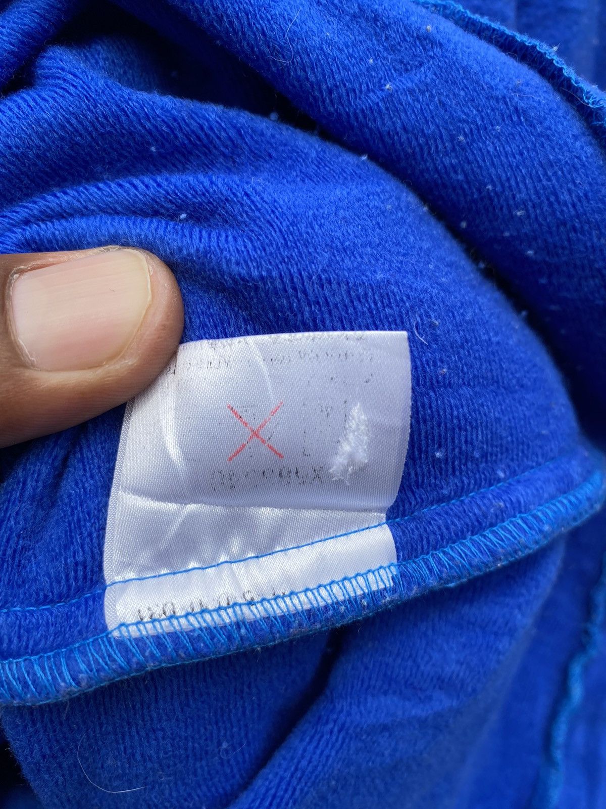 Yohji Yamamoto Yohji Yamamoto AAR Durban Royal Blue Pullover Shirt Size US L / EU 52-54 / 3 - 7 Thumbnail